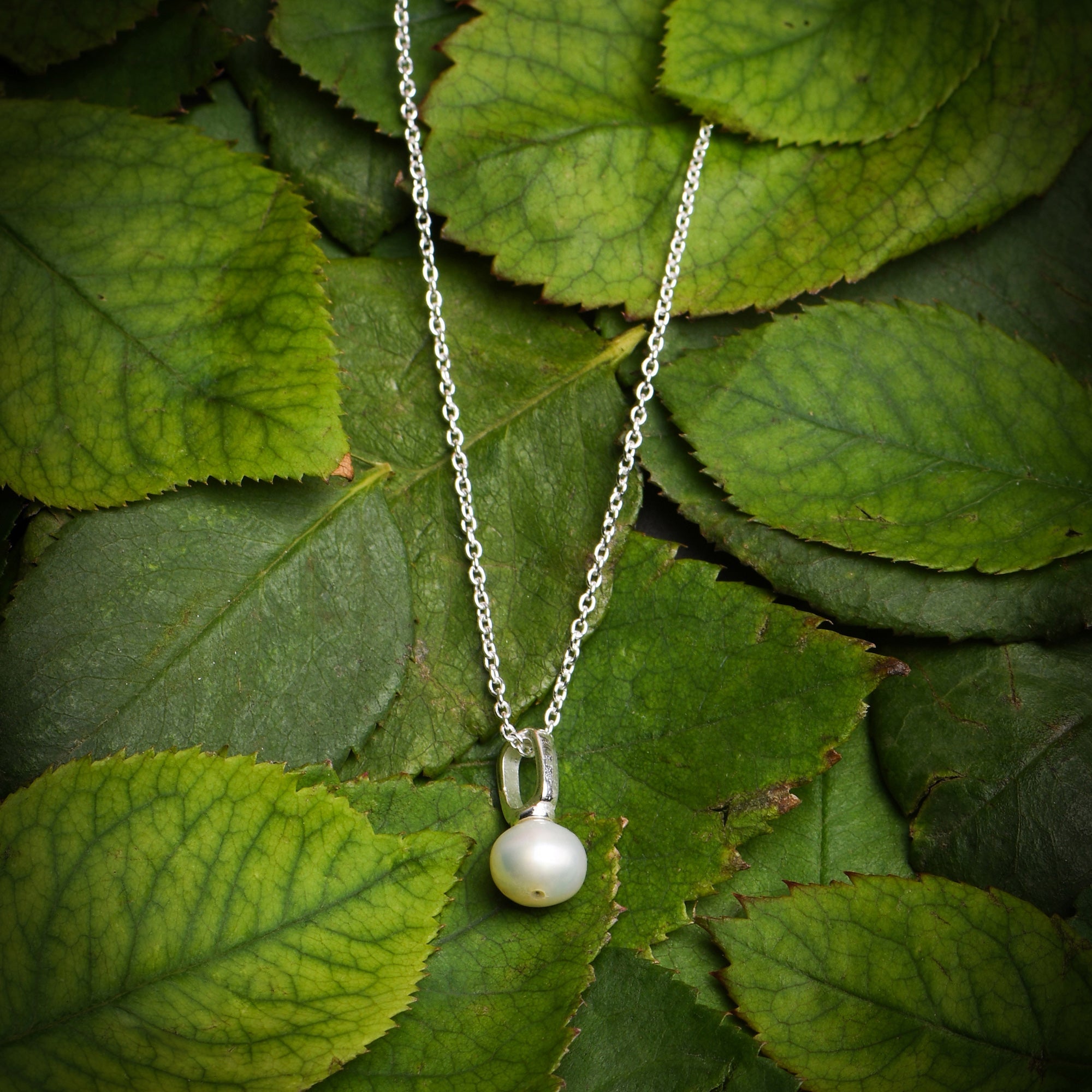 Freshwater Pearl Necklace Padlock Tiffany Necklace Pre Owned