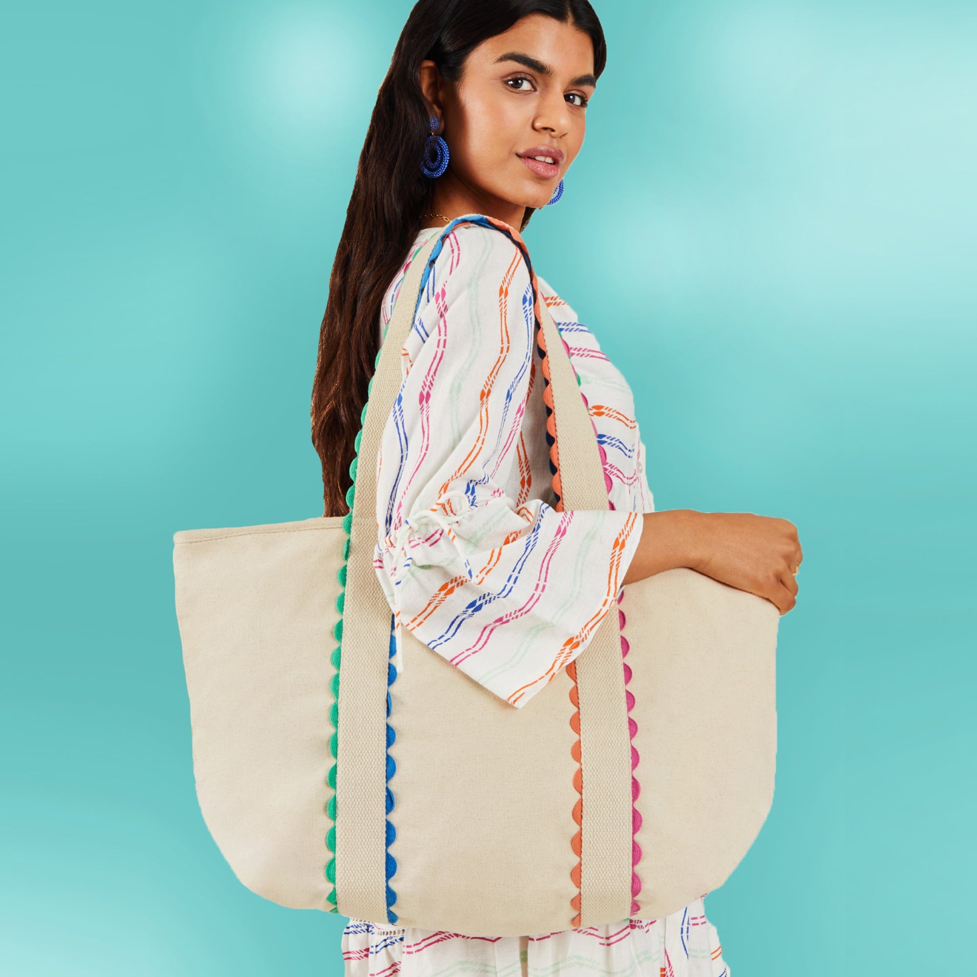 Tote Bag Grand Sac Cabas Multi Usage Accessorize London Women's