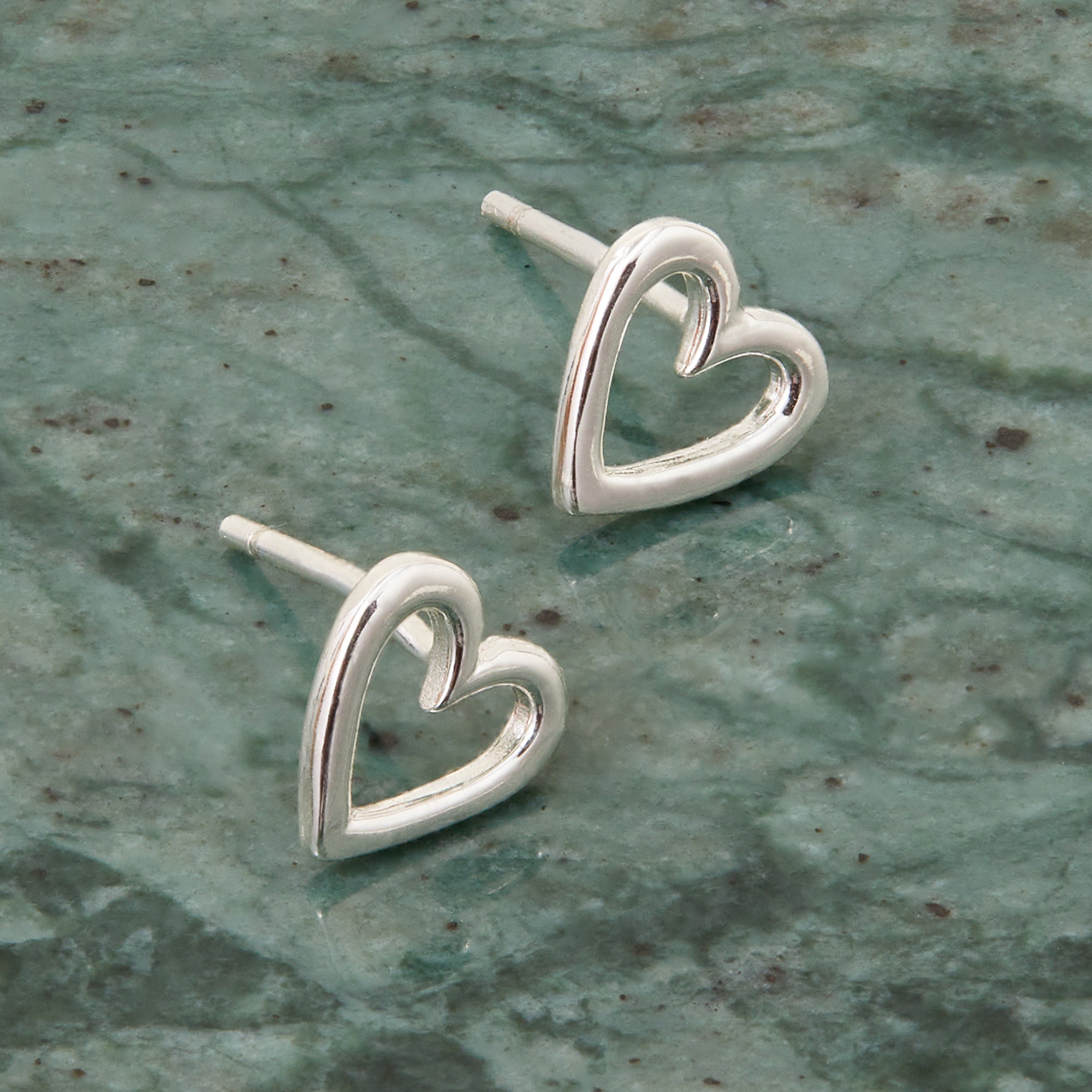 Heart Earrings Love Silver Earrings Accessorize London Women 925