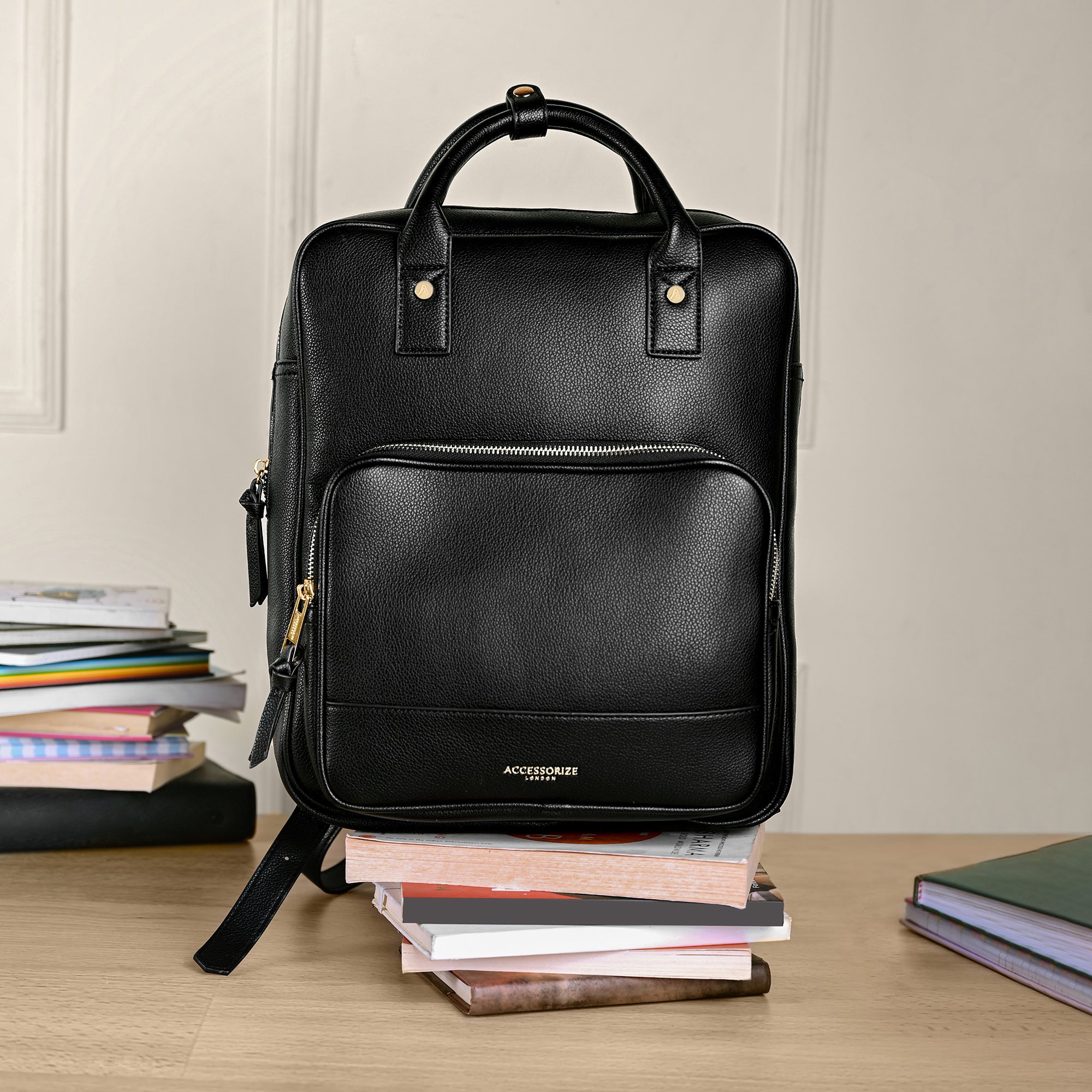 Black Leather Leather Laptop Backpacks For Ladies Buy Black Laptop