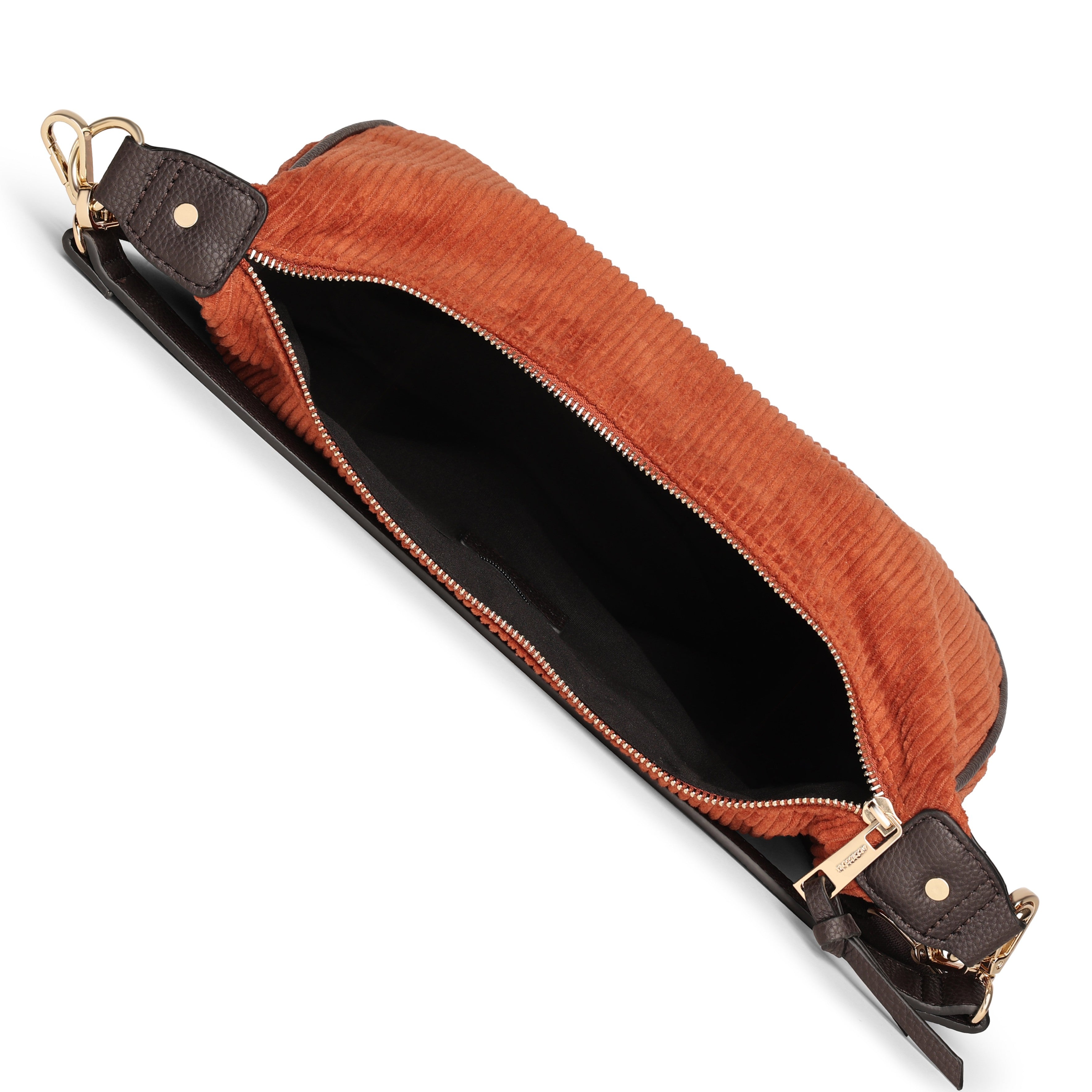 Rust Cotton Cord Shoulder Bag