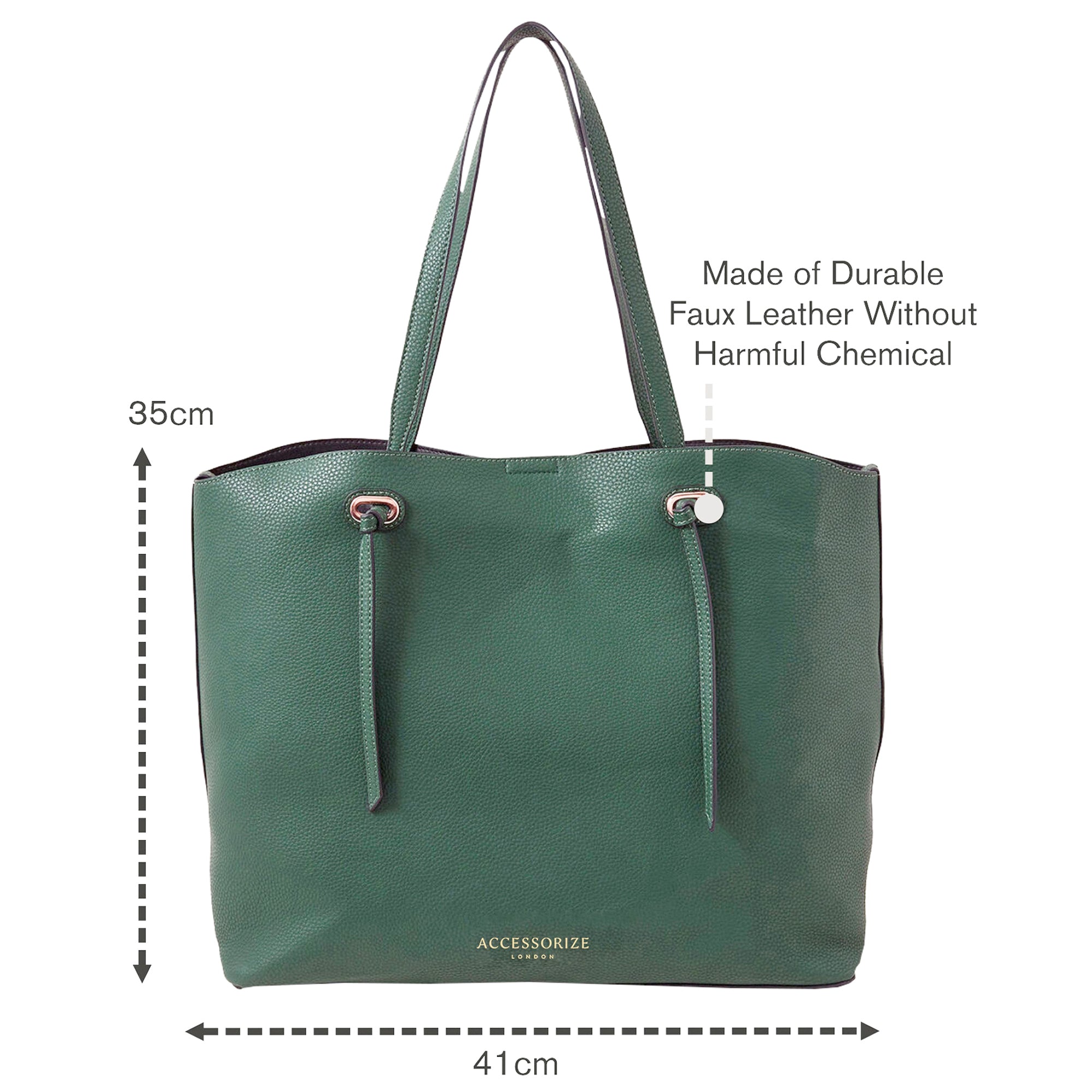 Green Large Shoulder Bag