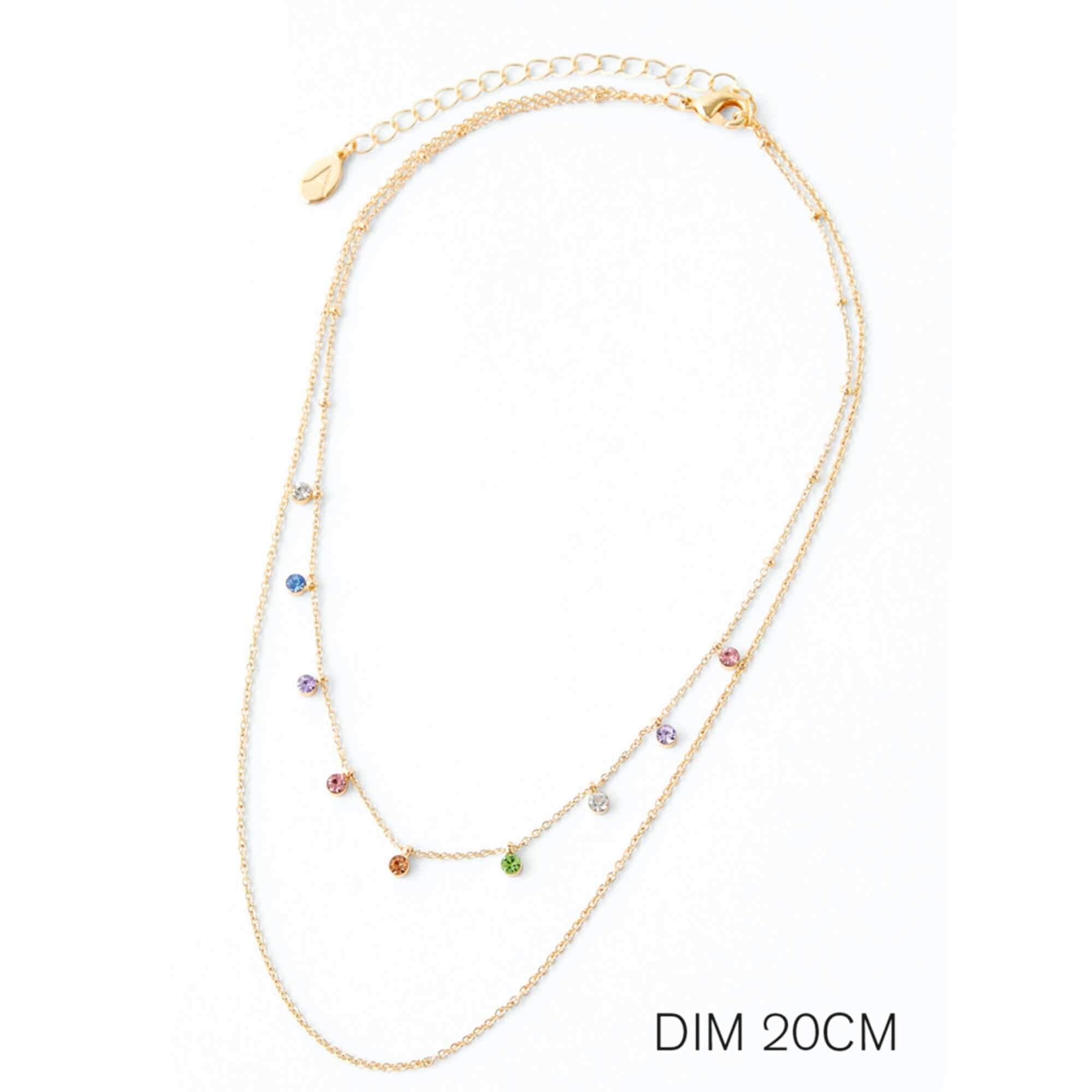 Accessorize London Ombre Droplets Dainty Multirow