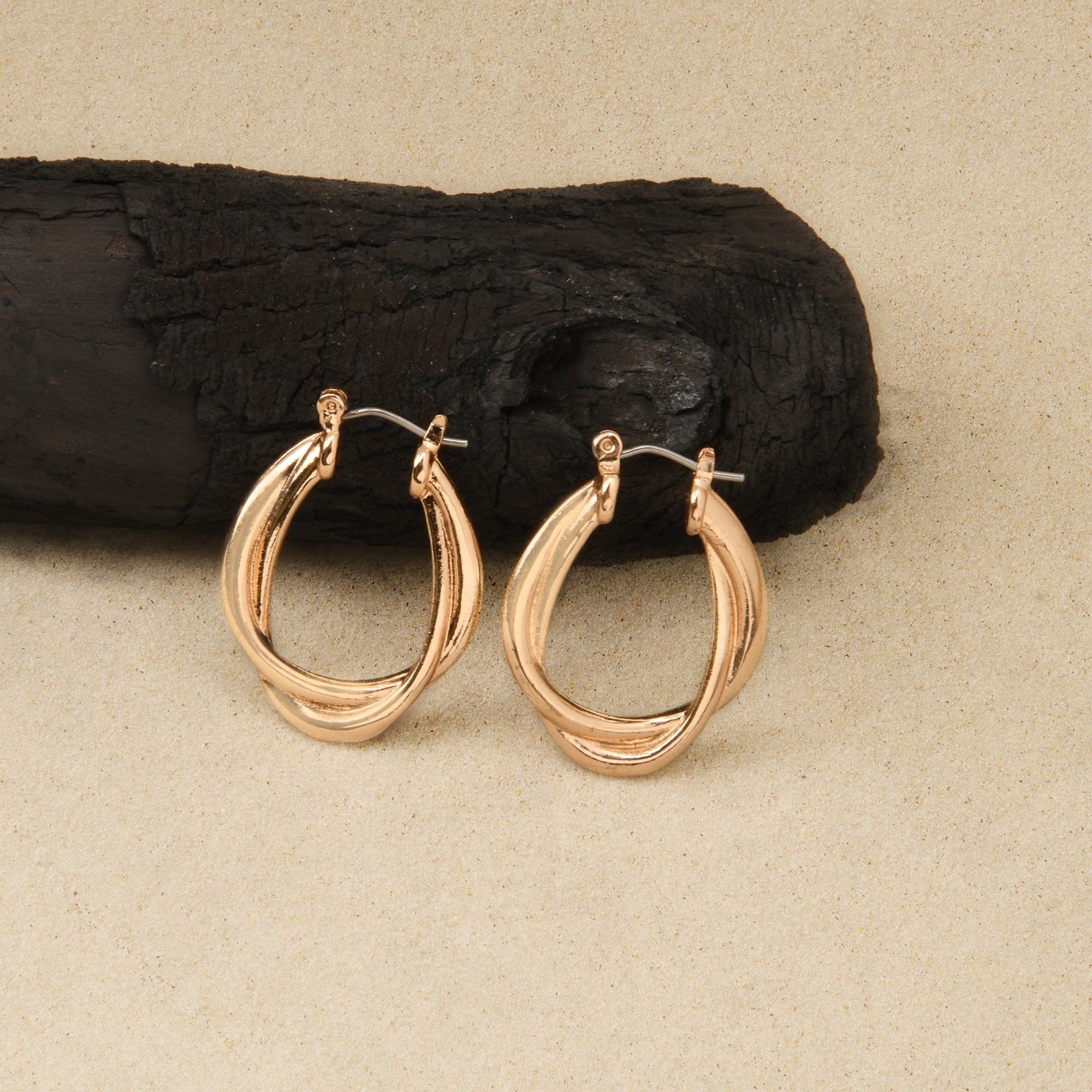 Buy Interlocked Hoop Earrings Online