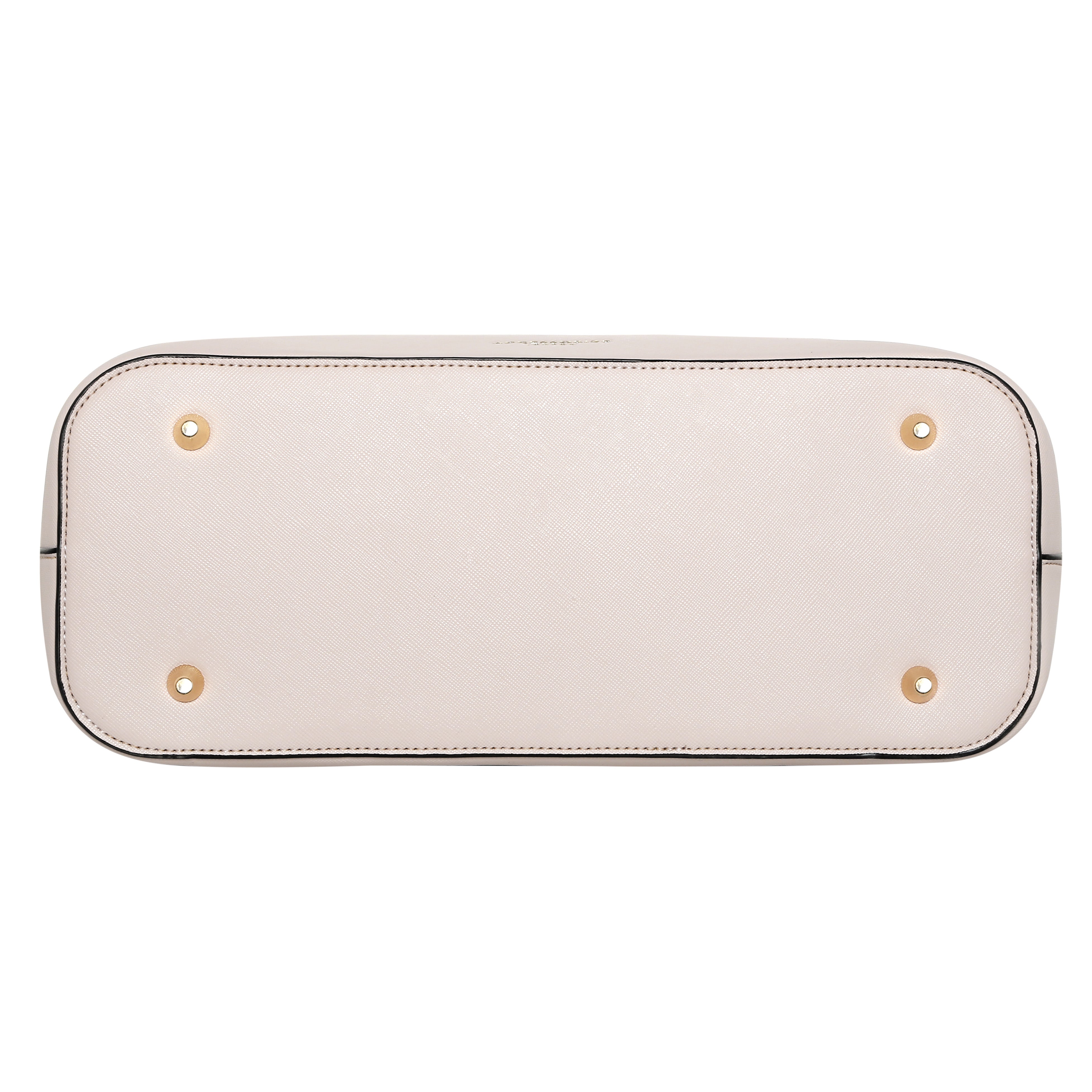 Accessorize London Women's Faux Leather Light Pink Daffodil tote bag