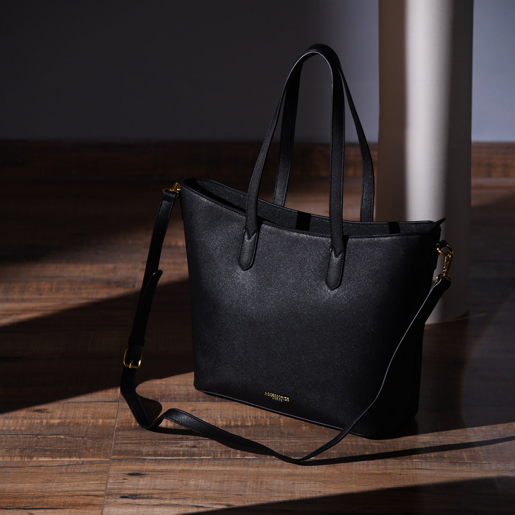 Buy Black Daffodil Tote Bag Online Accessorize India