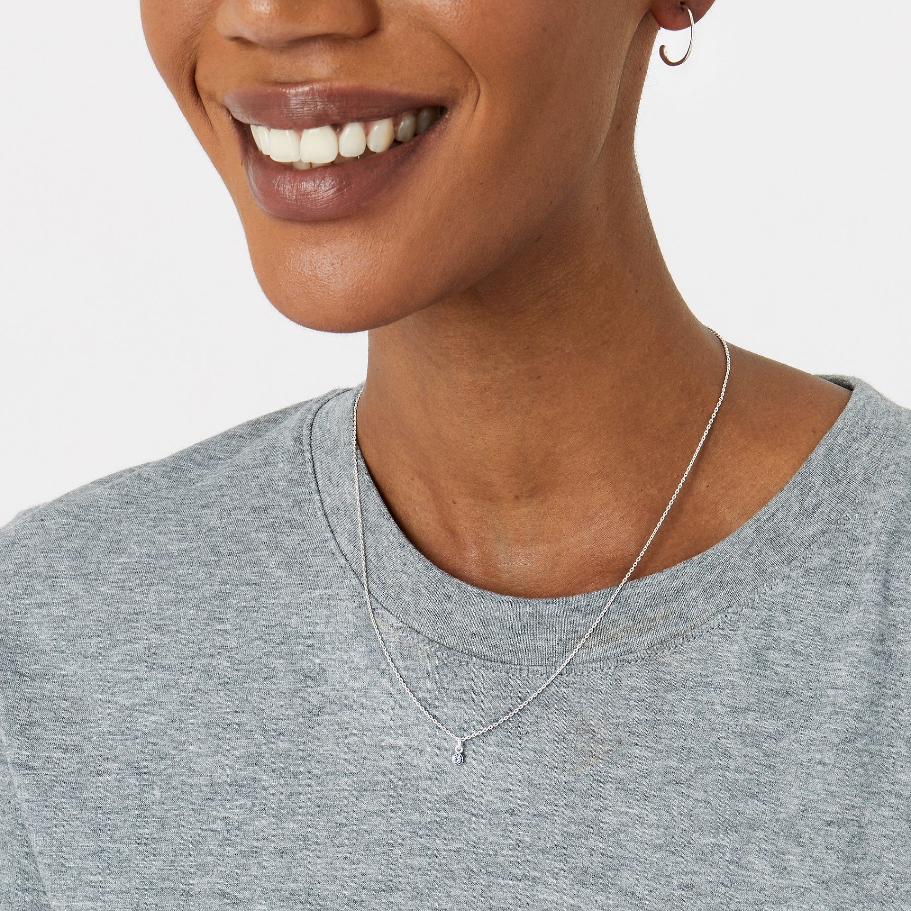 925 Pure Sterling Silver Swarovski Black Crystal Pendant Necklace For Women