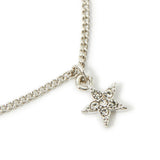 Accessorize London Women'S Silver Pave Star Clasp Bracelet