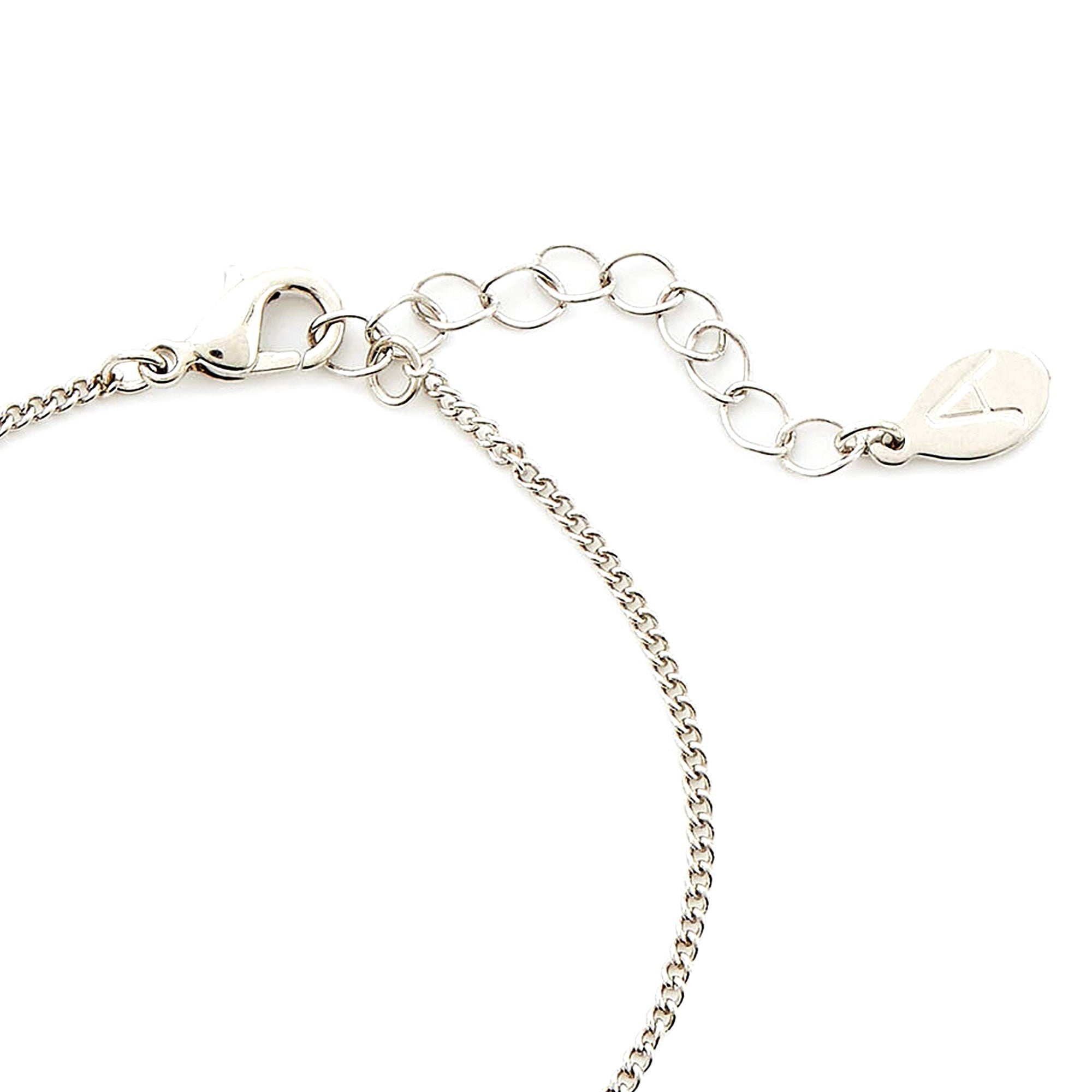 Accessorize London Women'S Silver Pave Star Clasp Bracelet