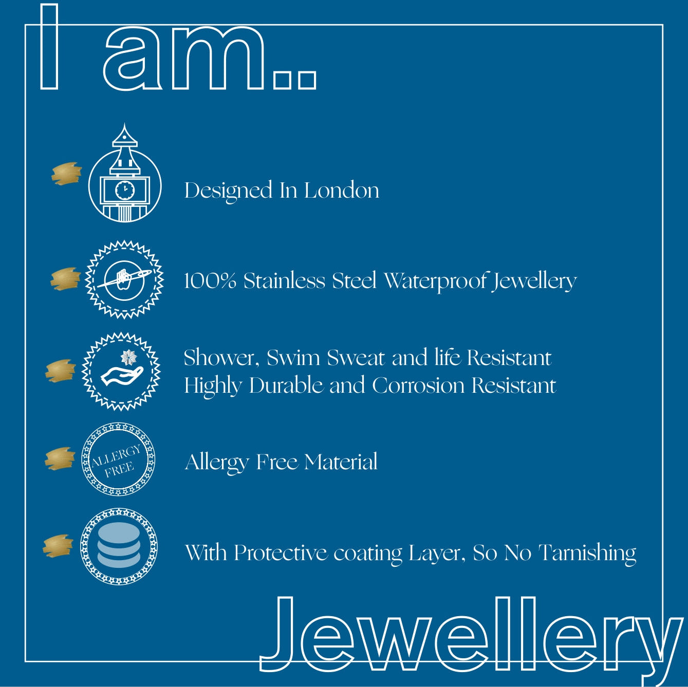 Accessorize London Women's Water Proof Silver Stainless Steel Fancy Chain Necklace