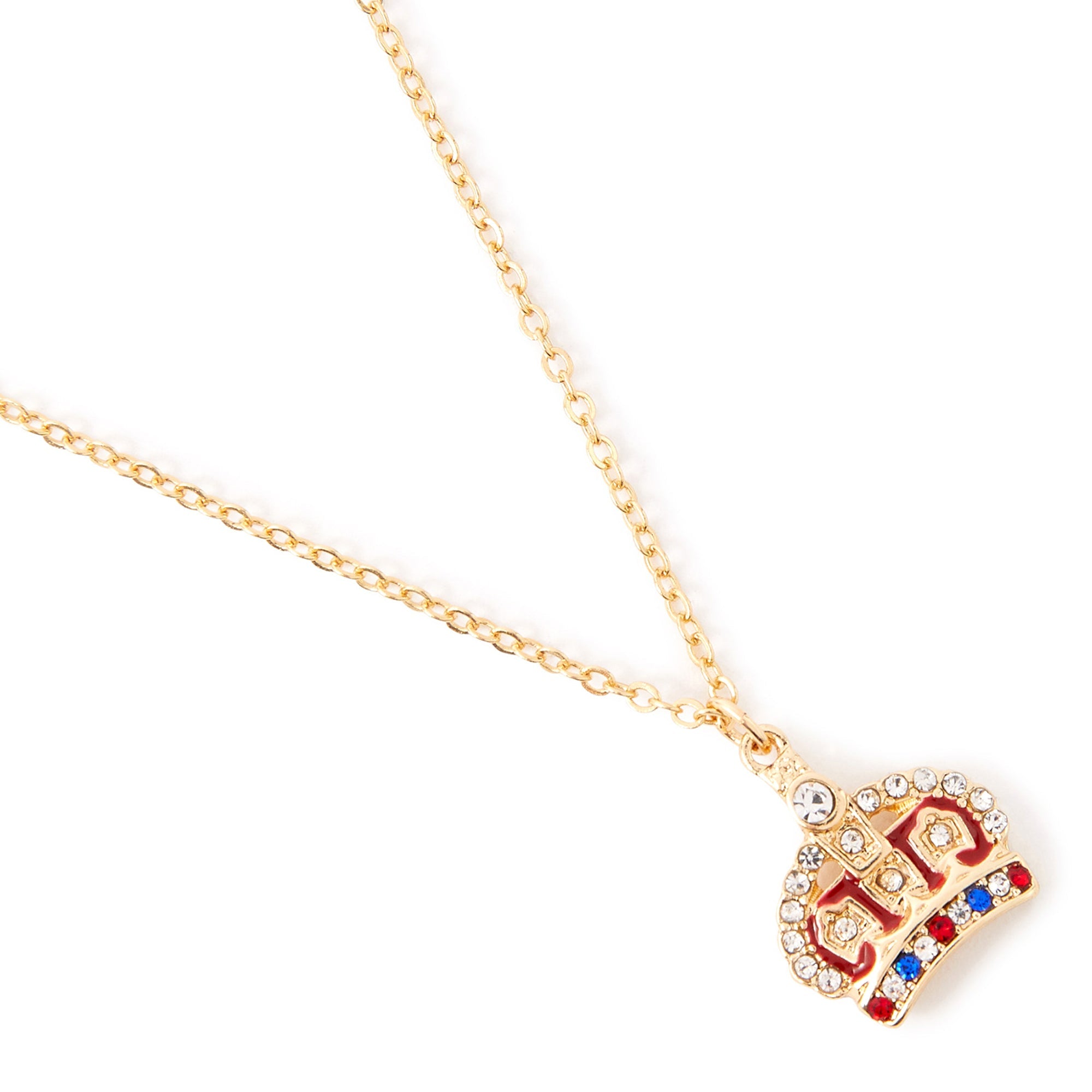 Women's Crown Pendant Necklace