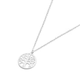 925 Pure Sterling Silver Tree of life Pendant Necklace For Women