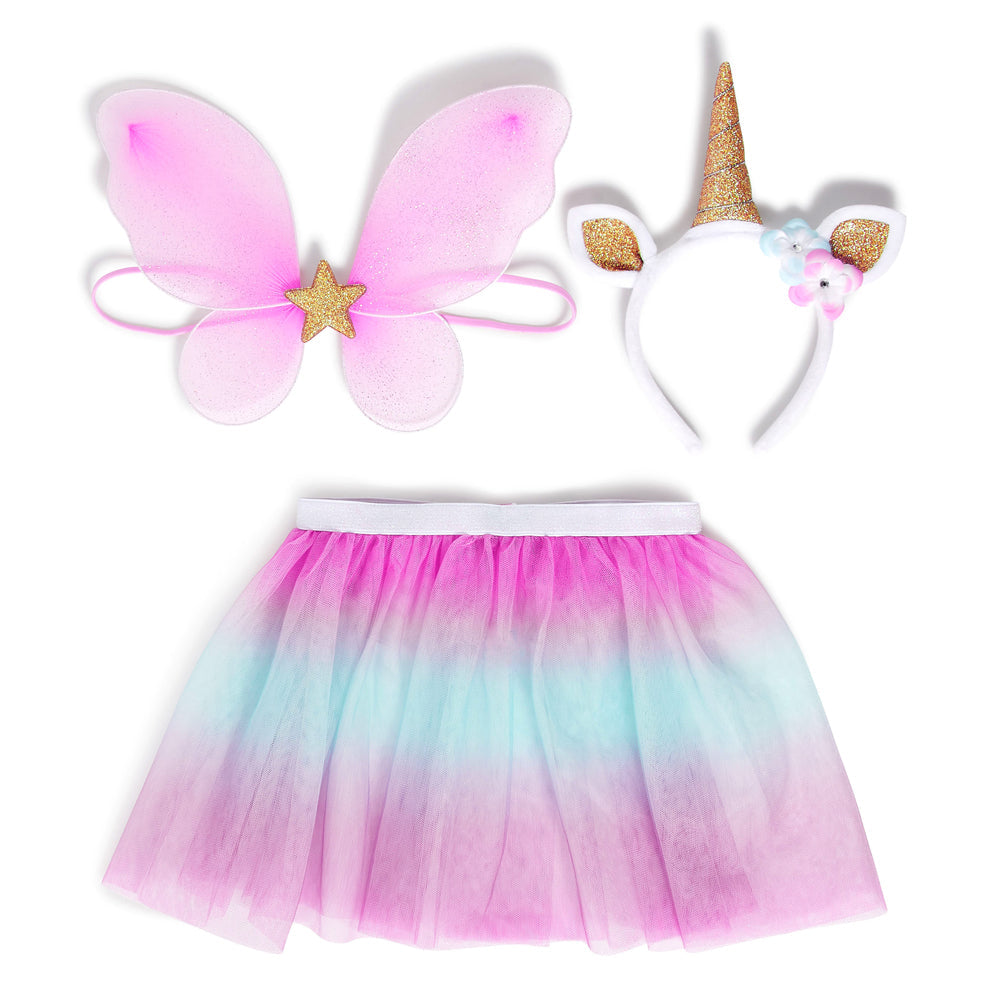 Buy Set of 3 Pink Unicorn Fairy Dress Up Buy Set of 3 Pink Unicorn Fairy Dress Up