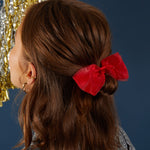 Accessorize London Women's 2 x Orangza Bow Hair Pony