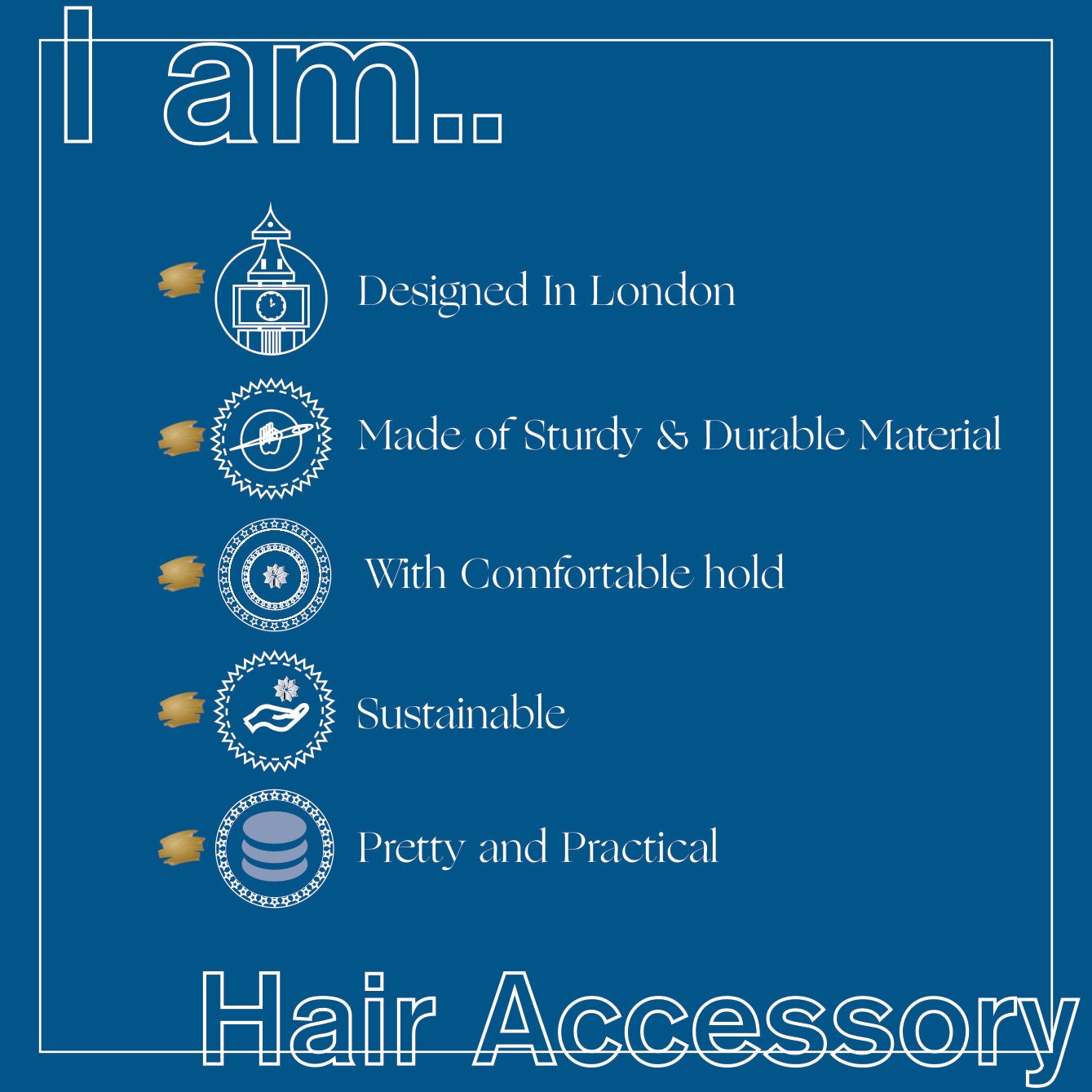 Accessorize London Women's 2 x Orangza Bow Hair Pony