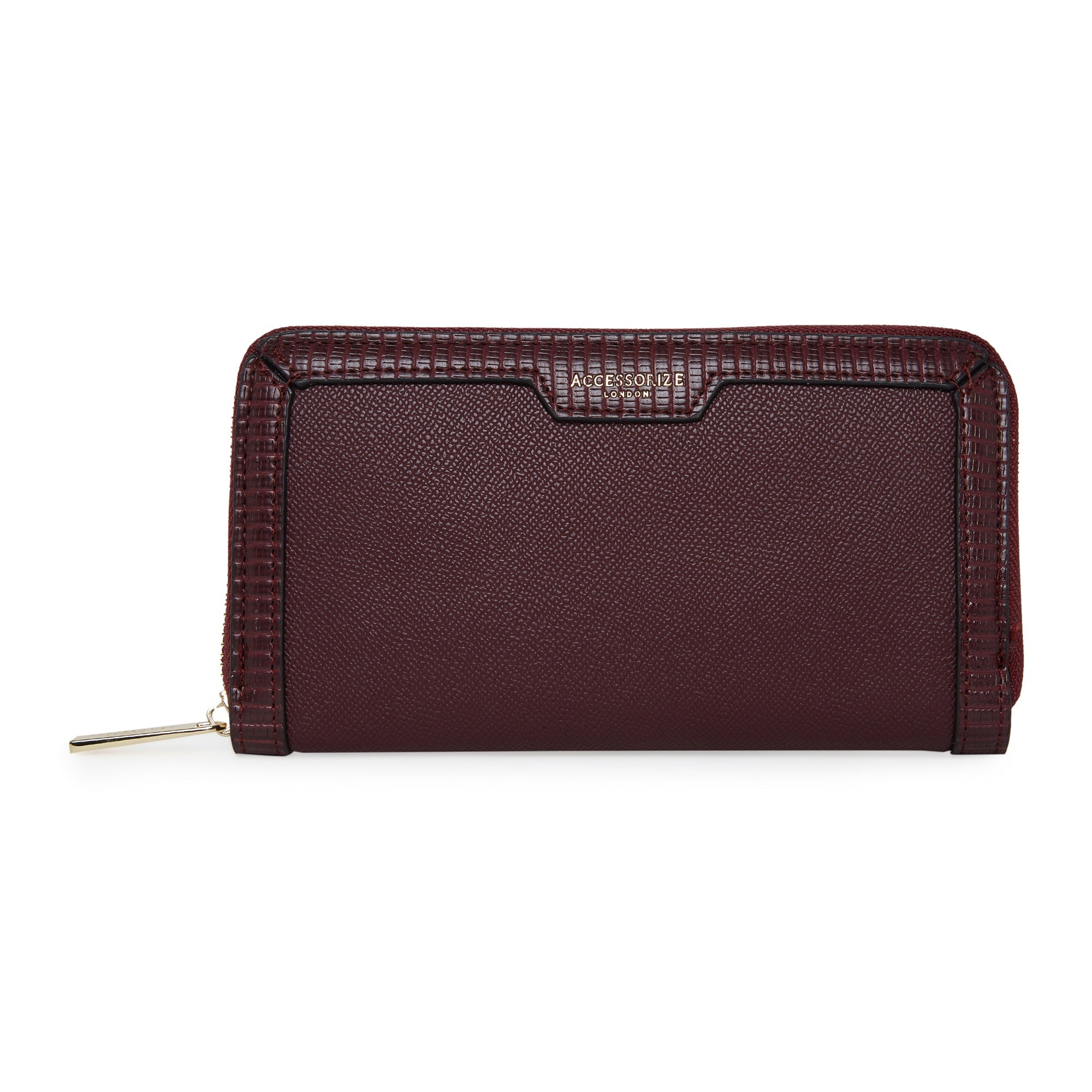 Burgundy Mulberry Zip Around Mulberry Long Zip Around Continental