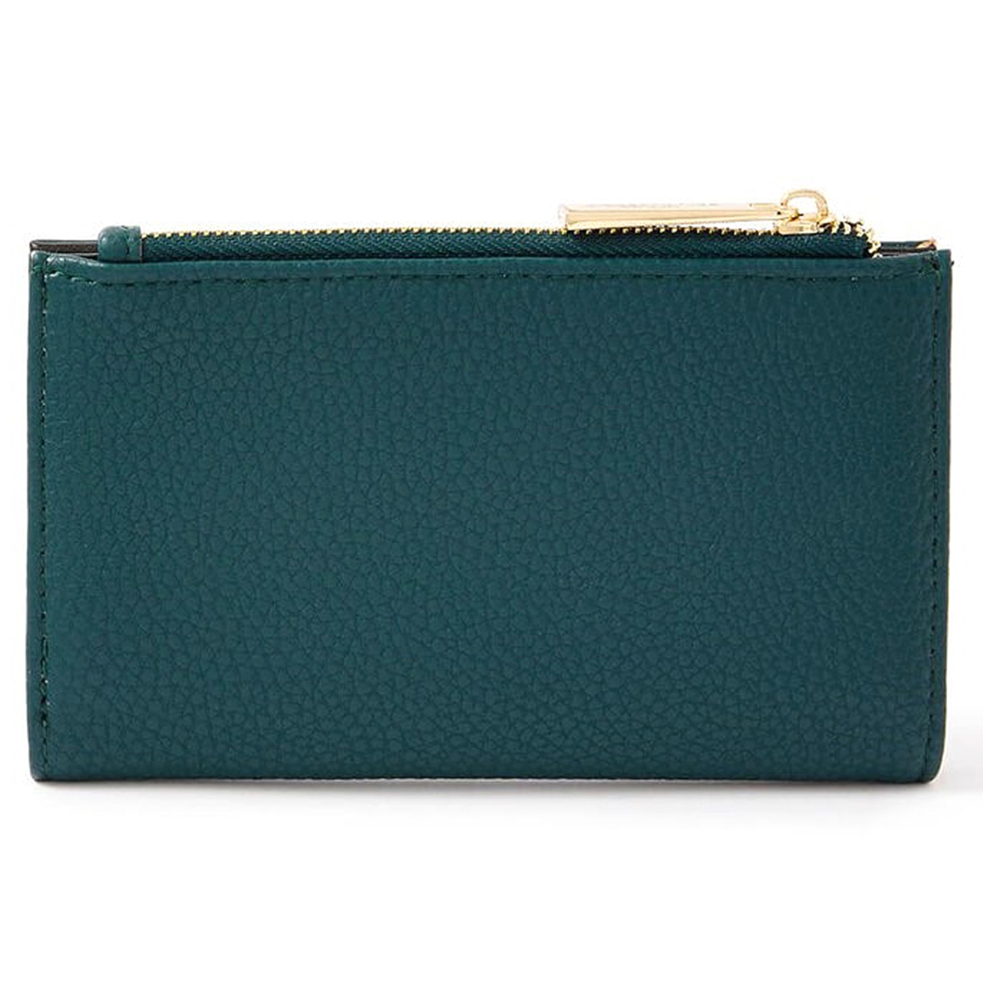 Accessorize London Women's Faux Leather Teal Medium Slimline Wallet