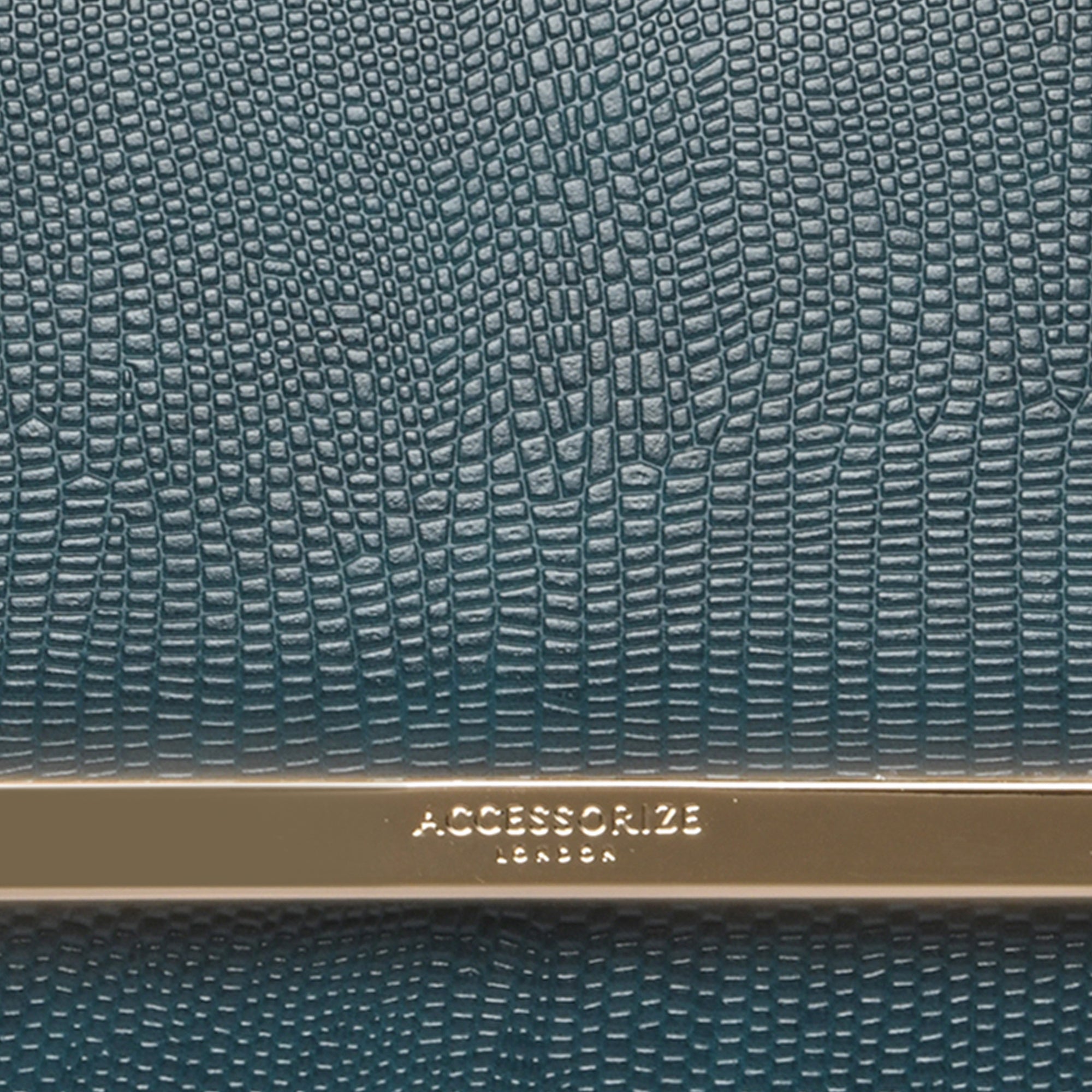Accessorize London Women'S Reptile Bar Party Clutch