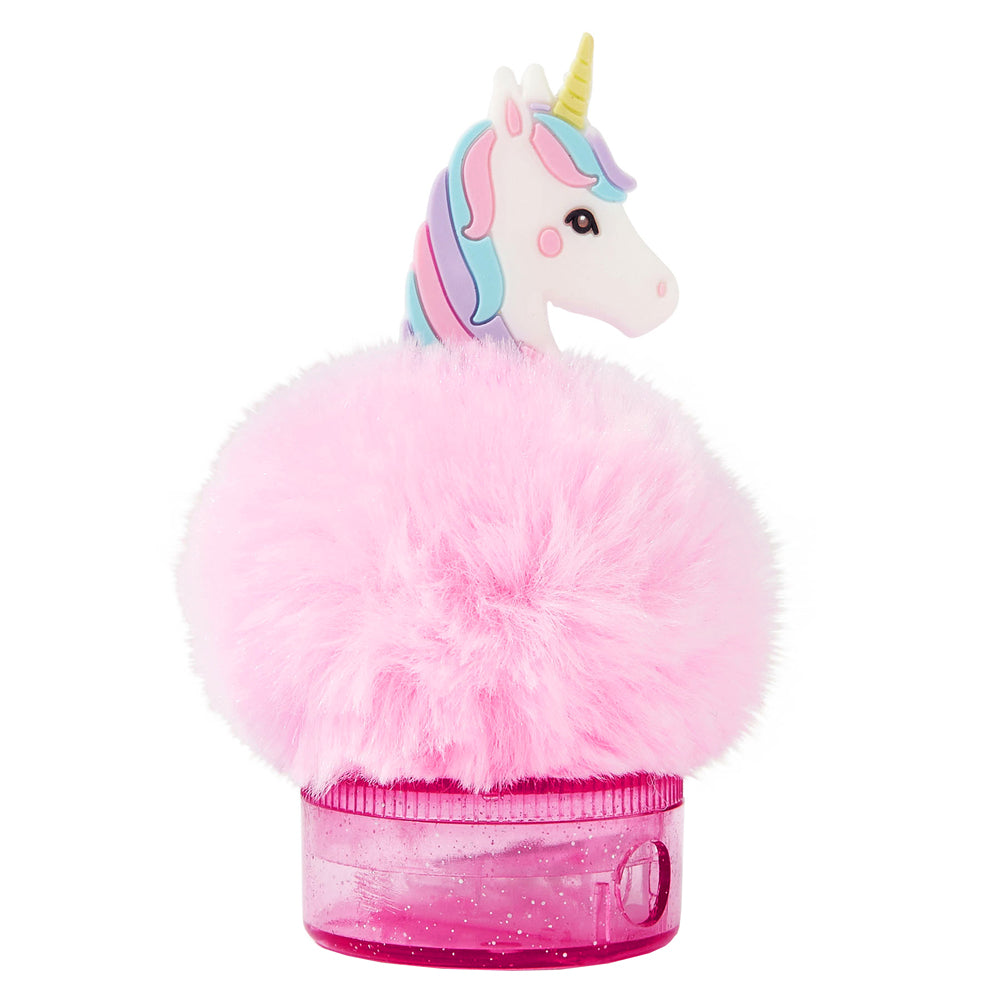 Accessorize London Girl's Pink Unicorn Pom Sharpener