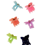 Accessorize London Girl's Set of 6 Butterfly Claw Hair Clips