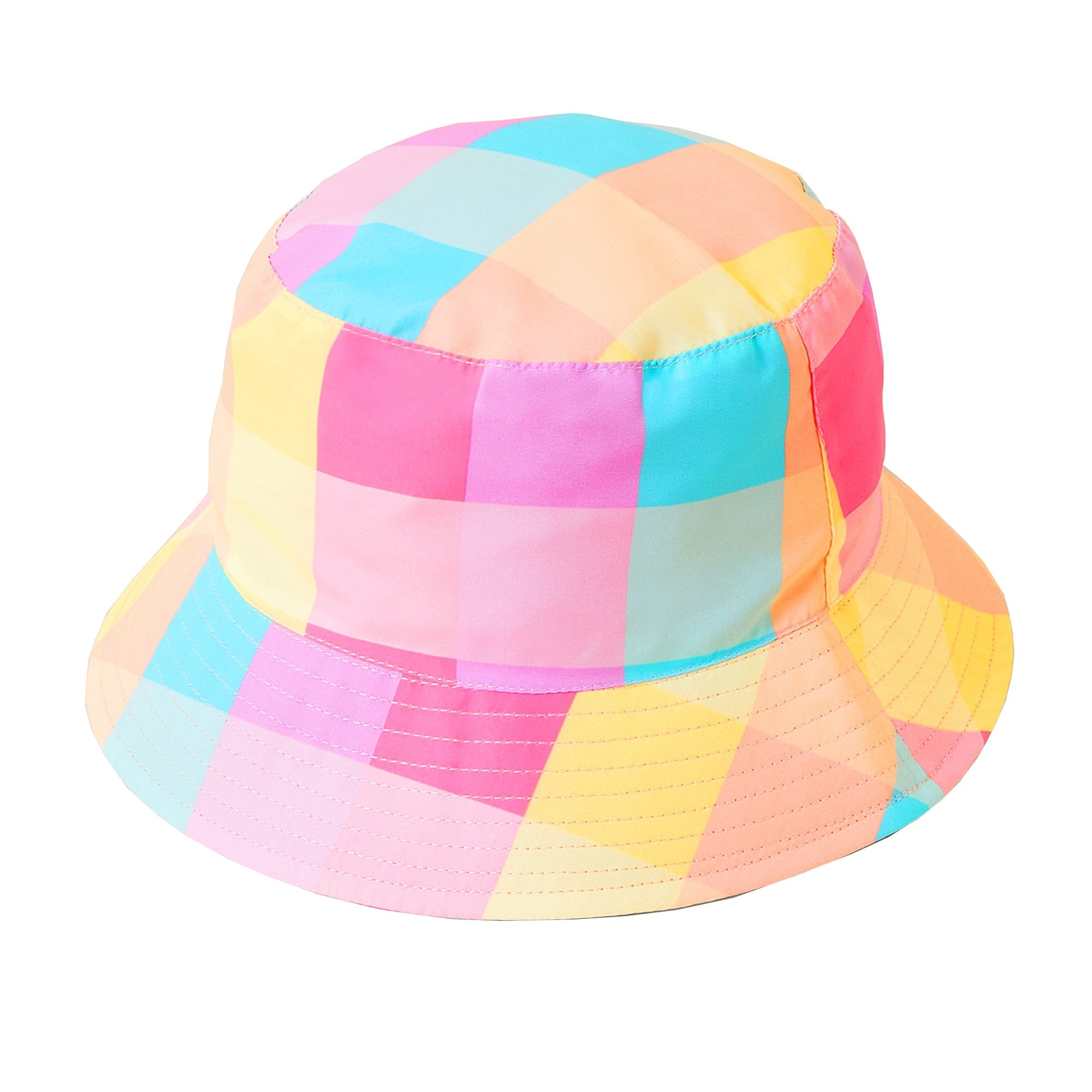 Accessorize London Girl's Check Bucket Hat 3-6 Years