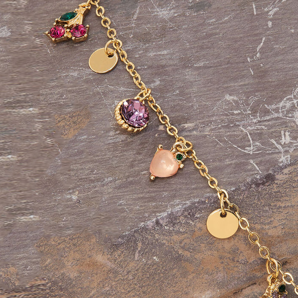 Buy Gold Fruit Charm Anklet Online Accessorize India