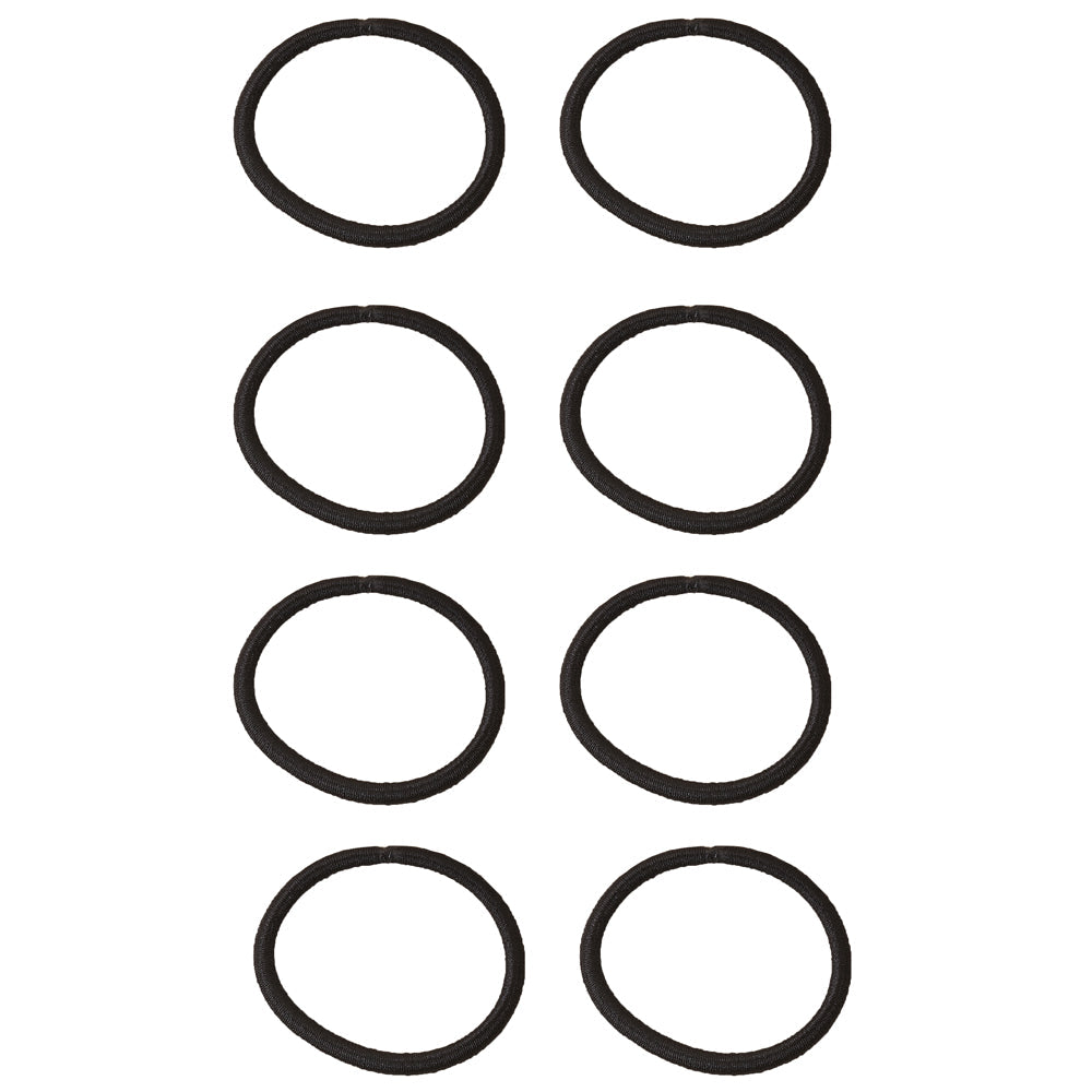 Accessorize London Women's Black 50 x Skinny Pony Pack