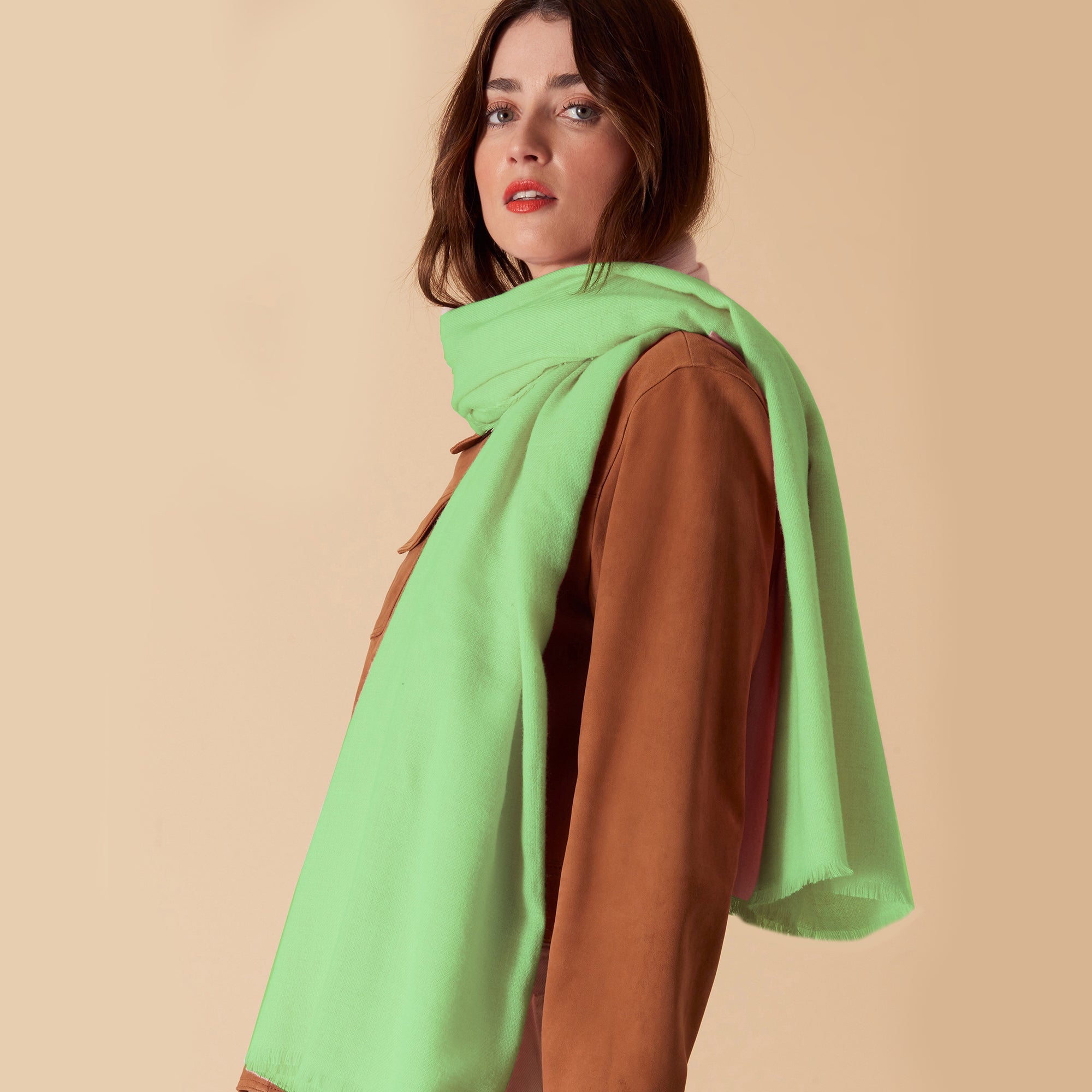 Accessorize London Women's Green Take Me Everywherf Scarf