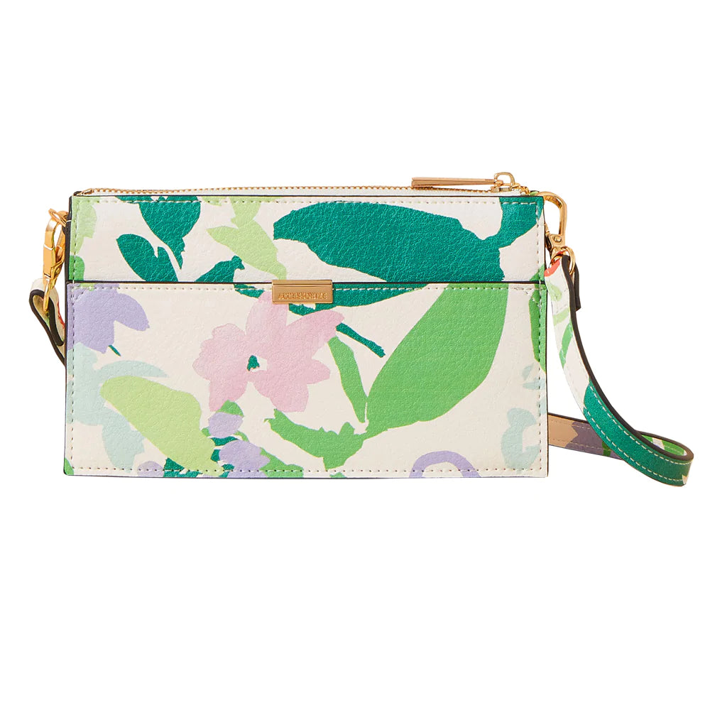 Buy Multi Floral Printed Zip Sling Bag Accessorize India