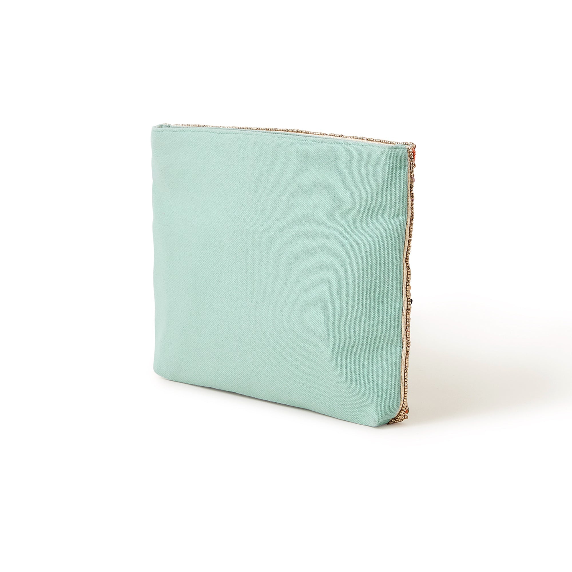 Accessorize London Women'S Palm Print Embellished Clutch Bag