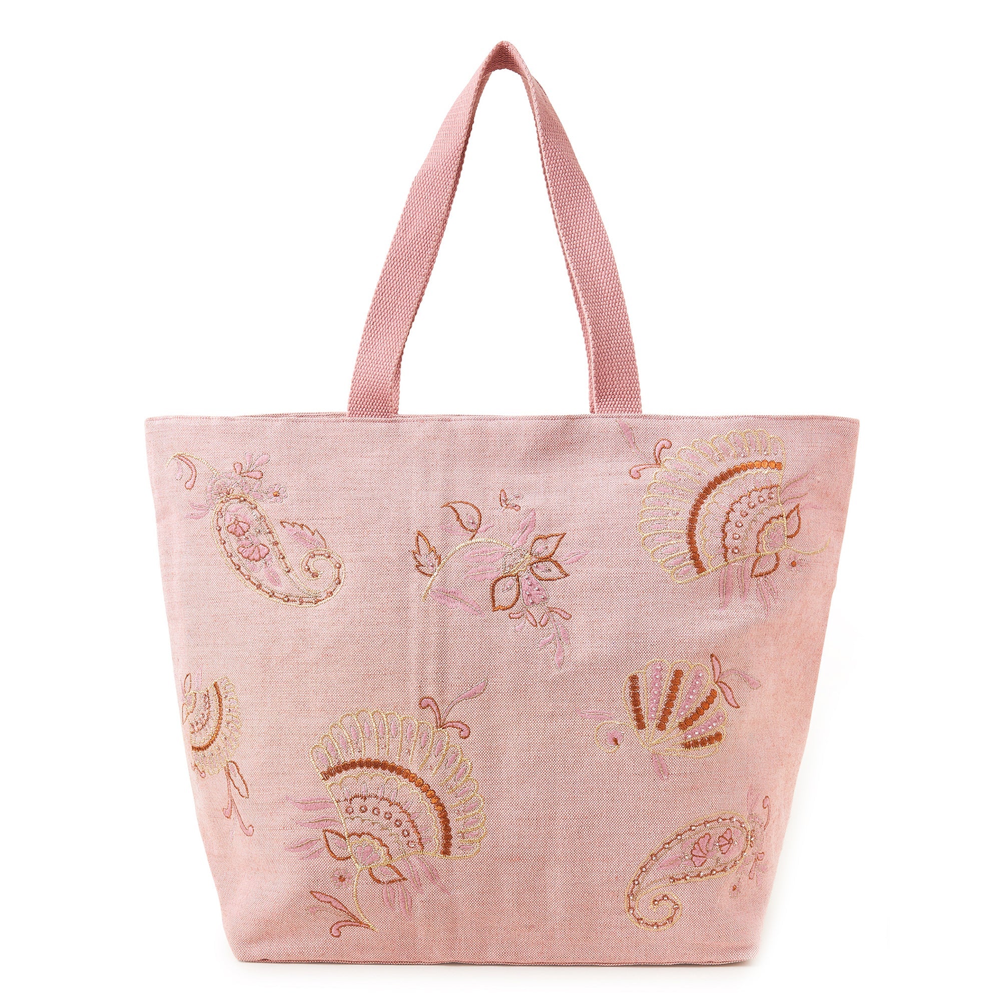 Pink best sale beach tote