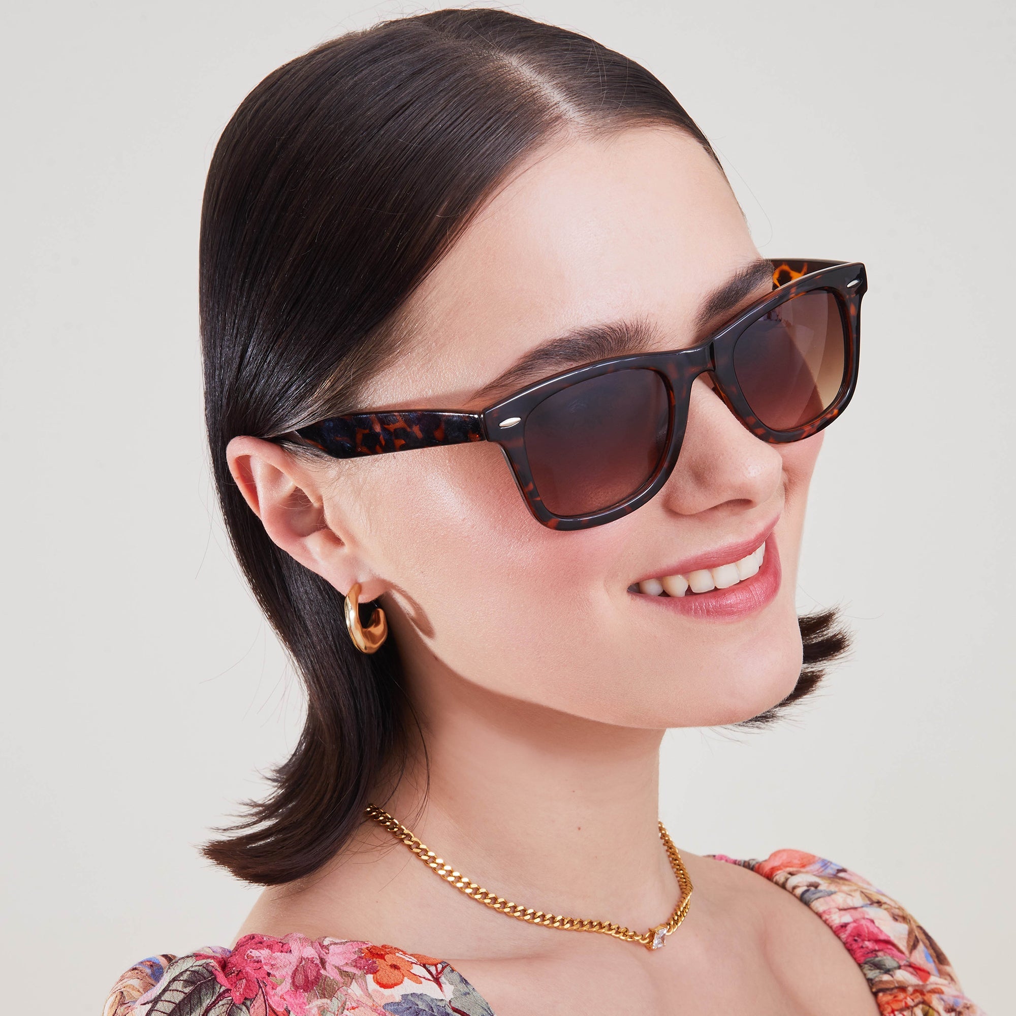 Flat top wayfarer sunglasses online