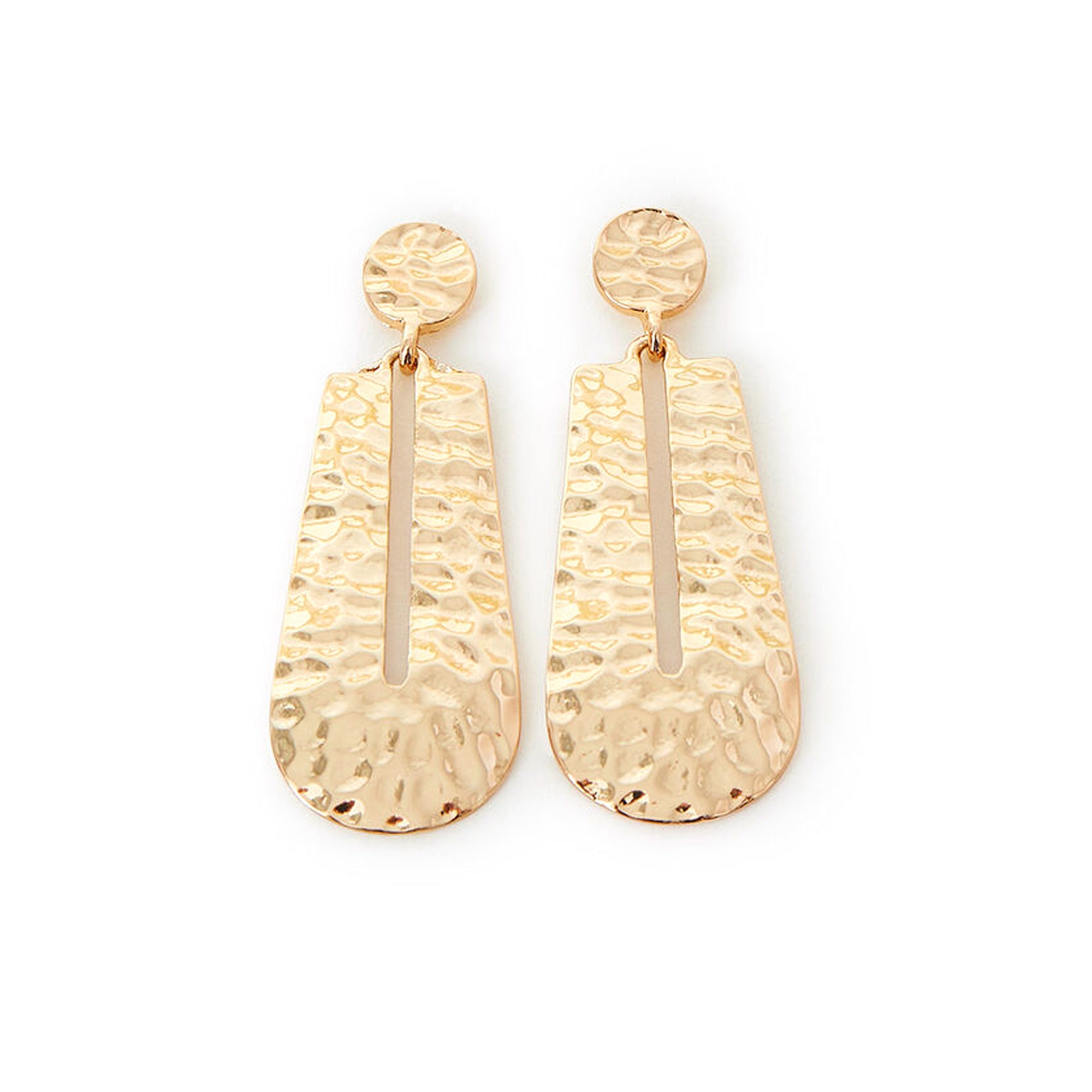 Long Door Knocker Earrings