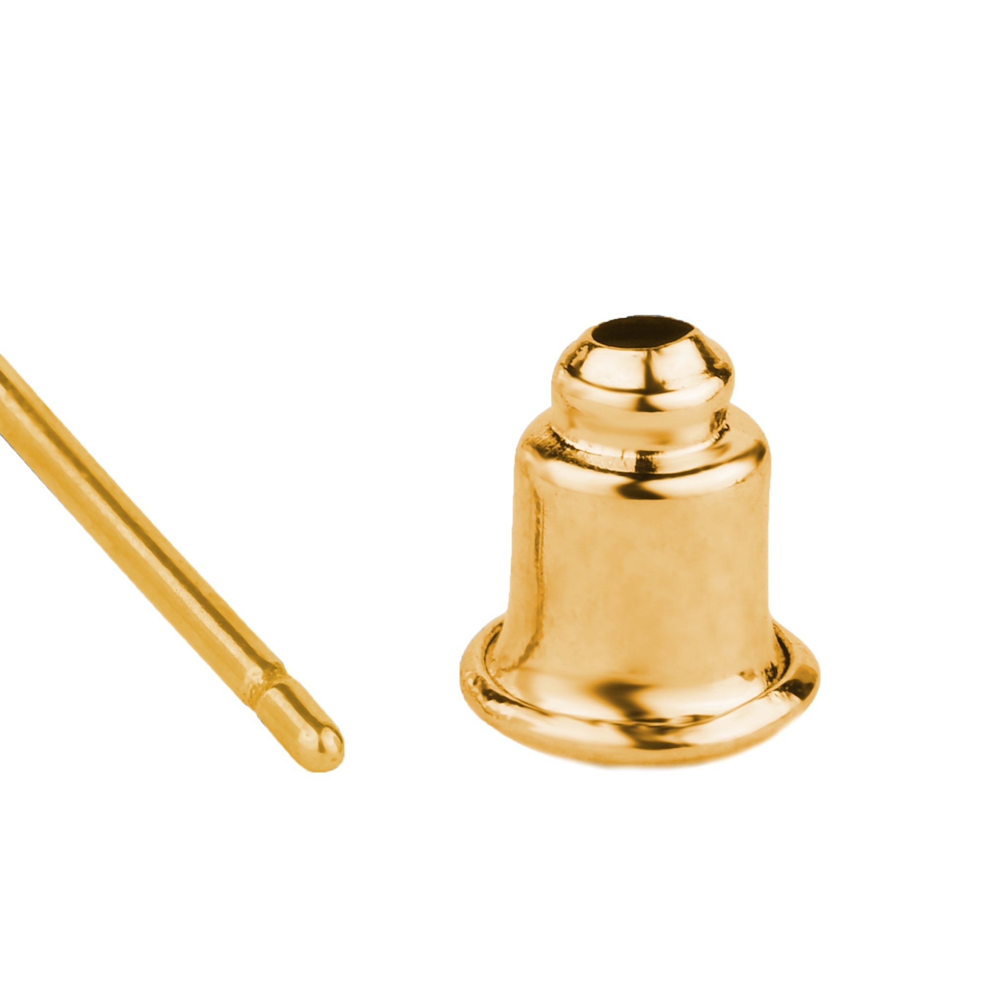 Gold-Plated Z Small Twist Hoop Earrings For Women