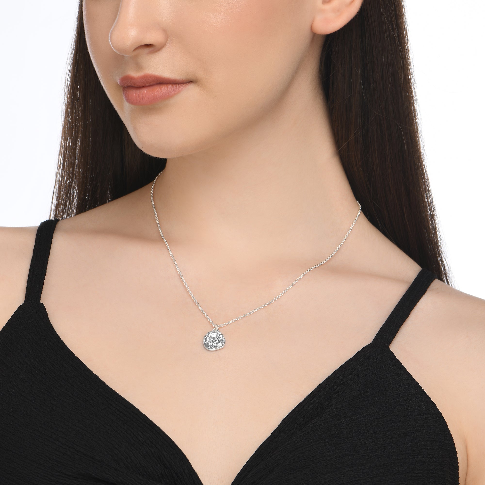 Womens silver deals necklace with pendant