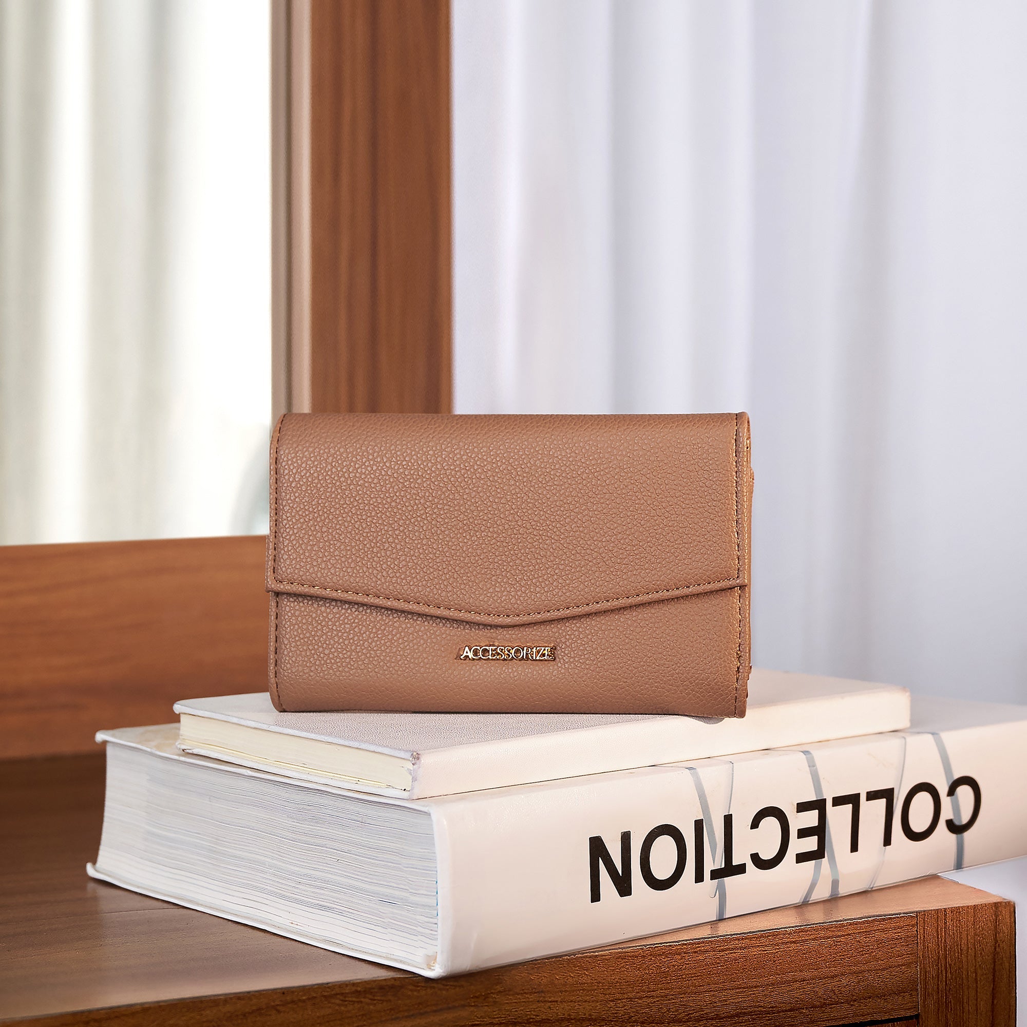 Accessorize London Women's Mink Classic Wallet