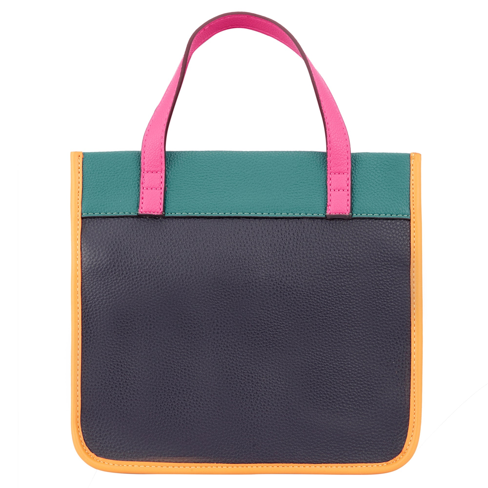 Multi Mini Colour Block Handheld Bag