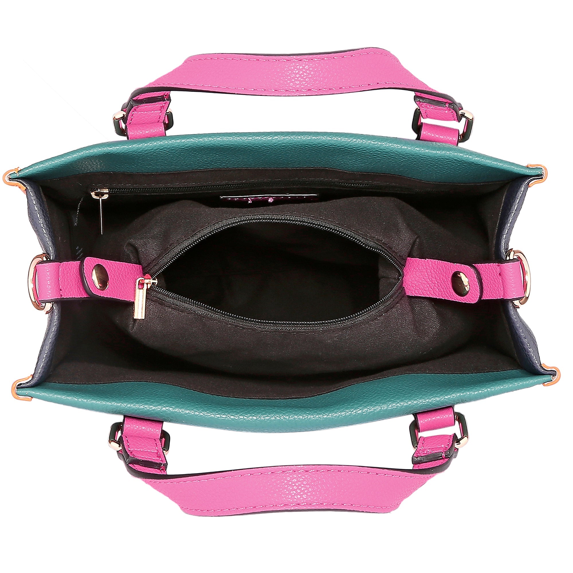 Multi Mini Colour Block Handheld Bag