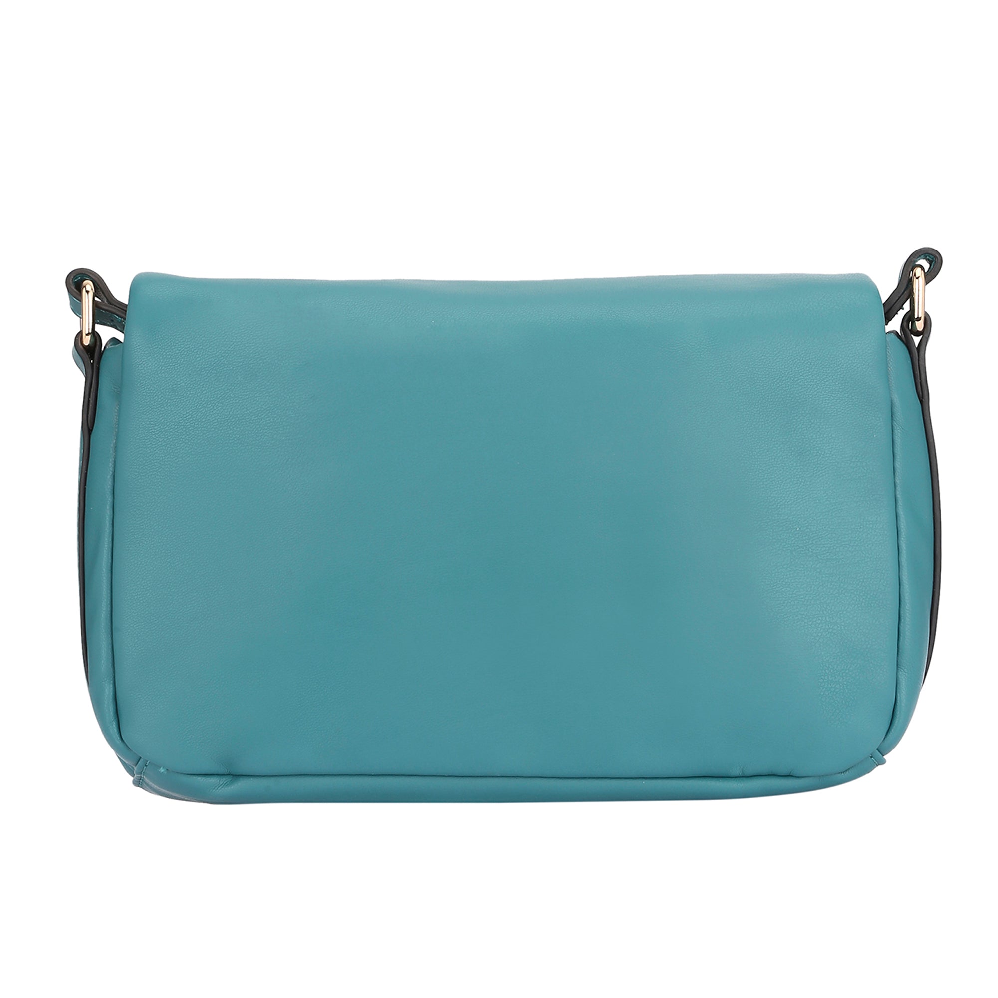Green Puffer Cross Body Bag