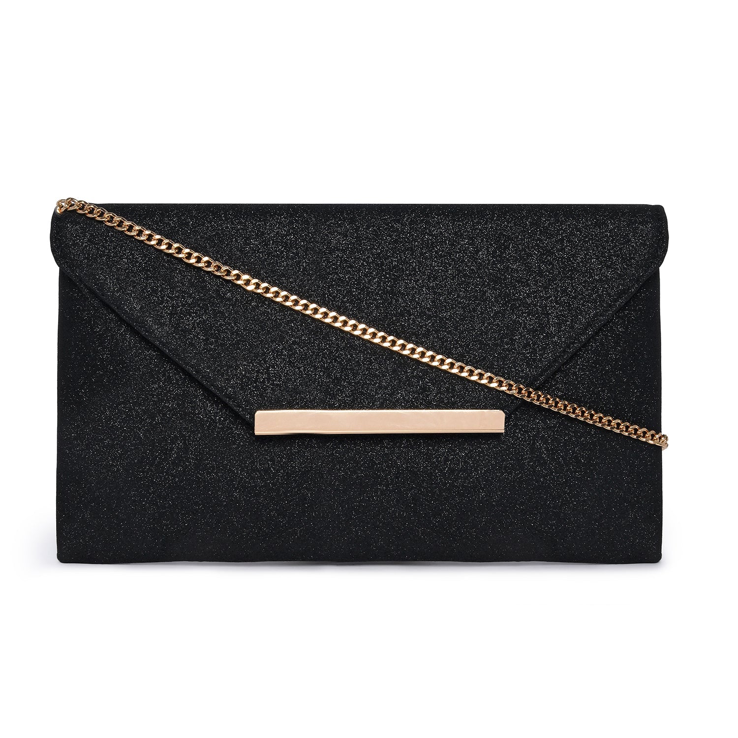 Black evening clutch fashion purse