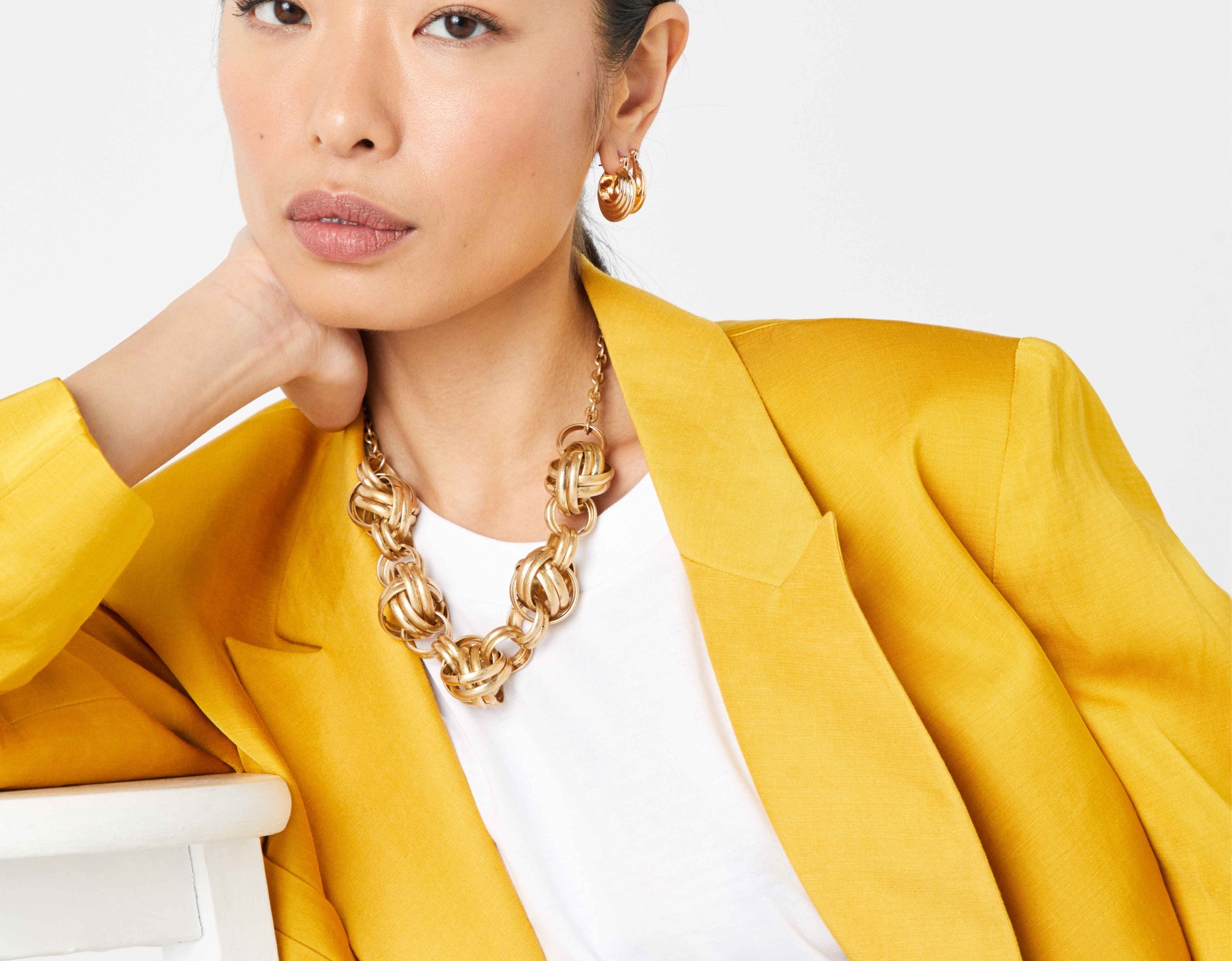 Accessorize London Chunky Hoop Earring Set With Recycled Metal