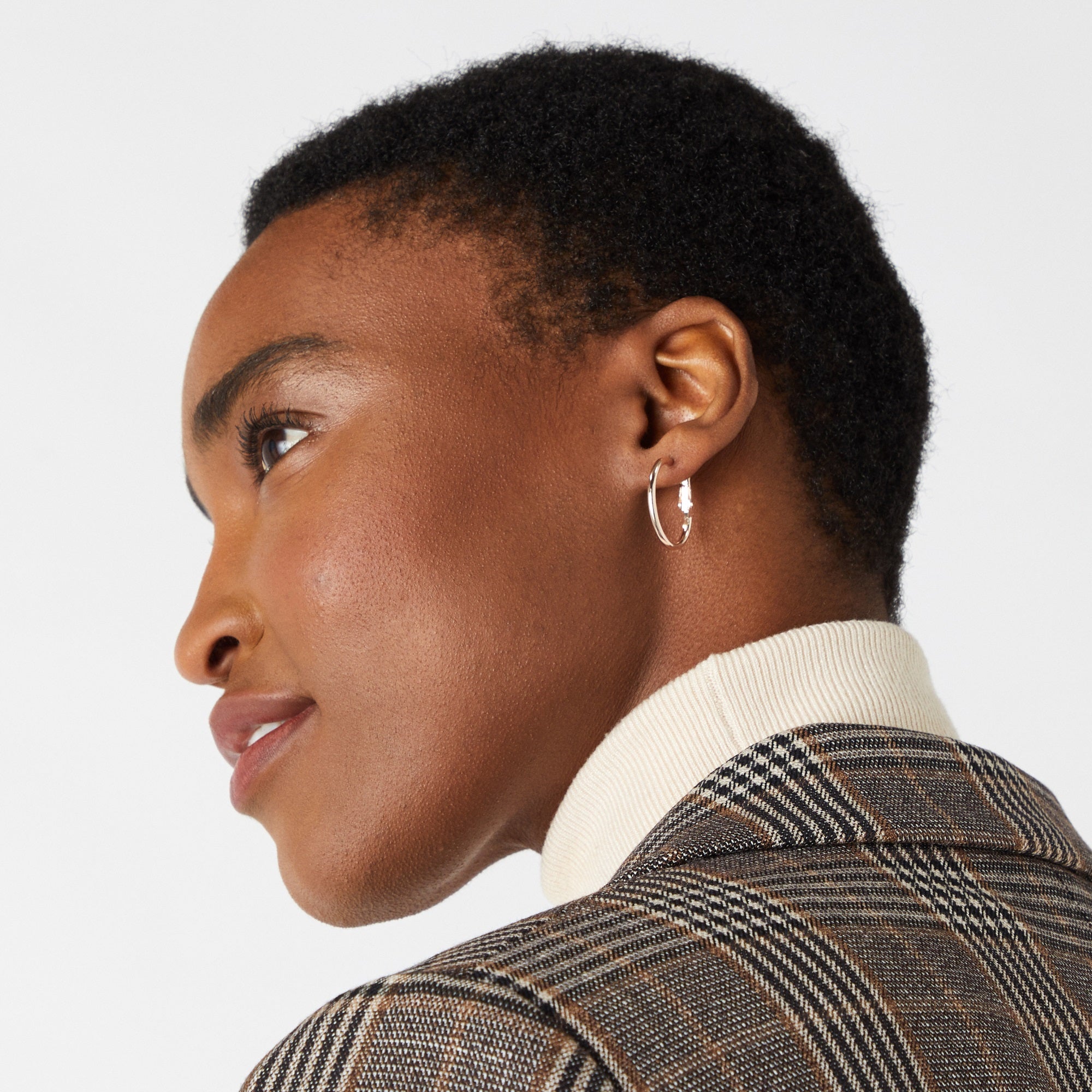 Accessorize London Small Simple Hoop