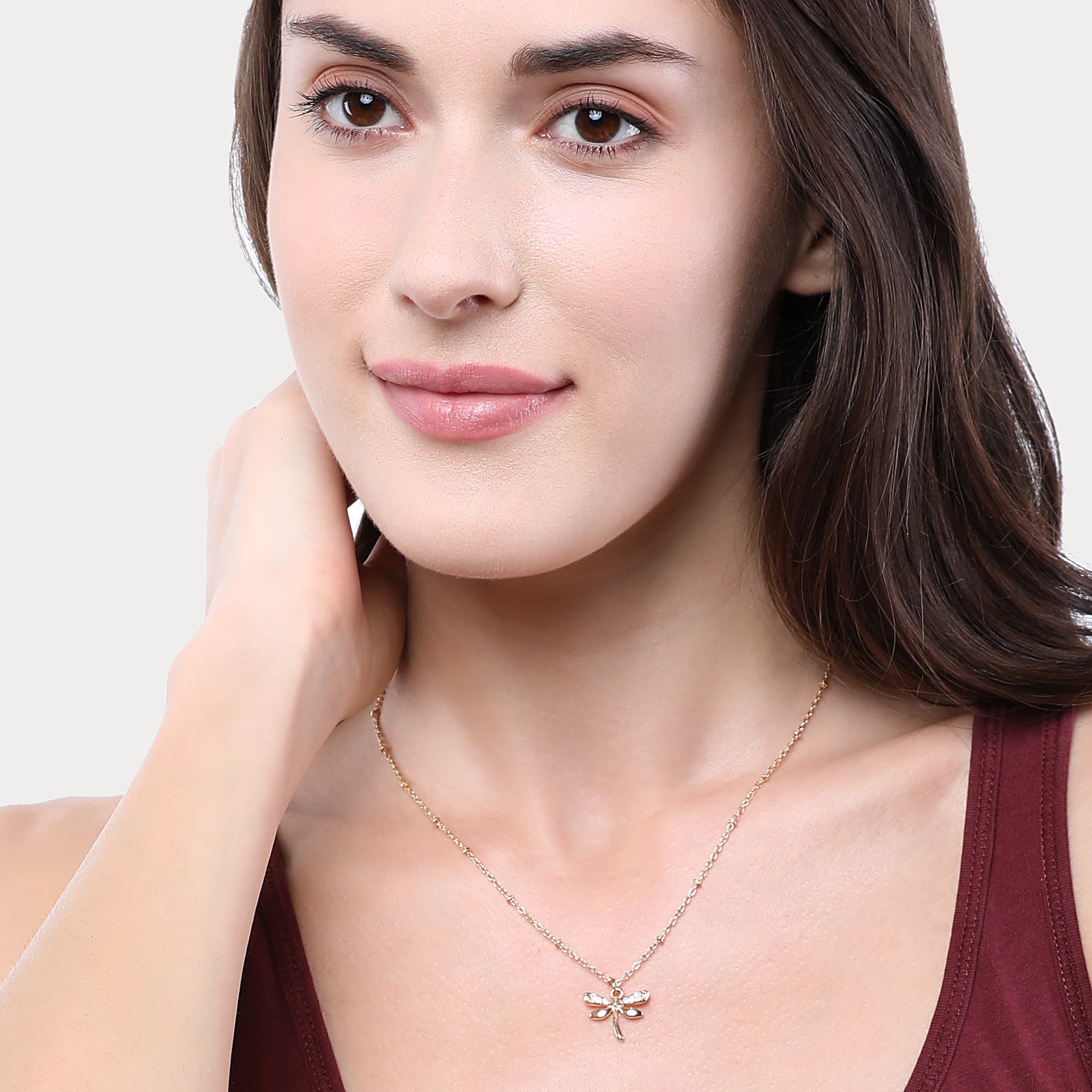 Accessorize London Dragonfly Pendant