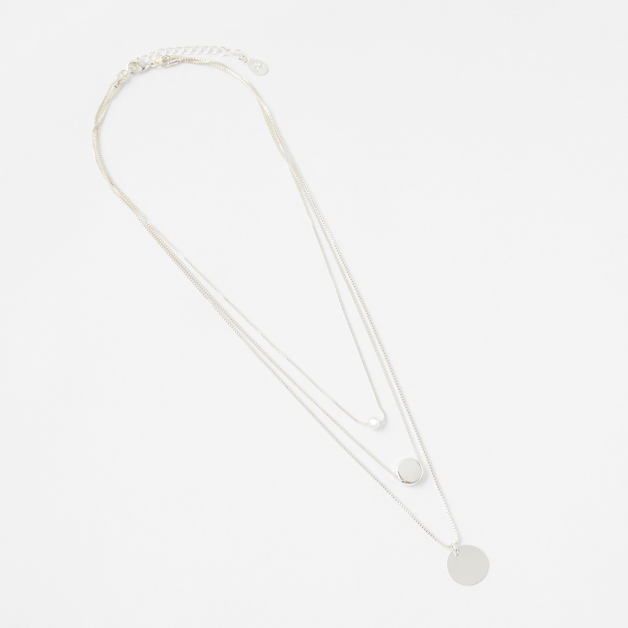 Accessorize London Discy Layered Necklace