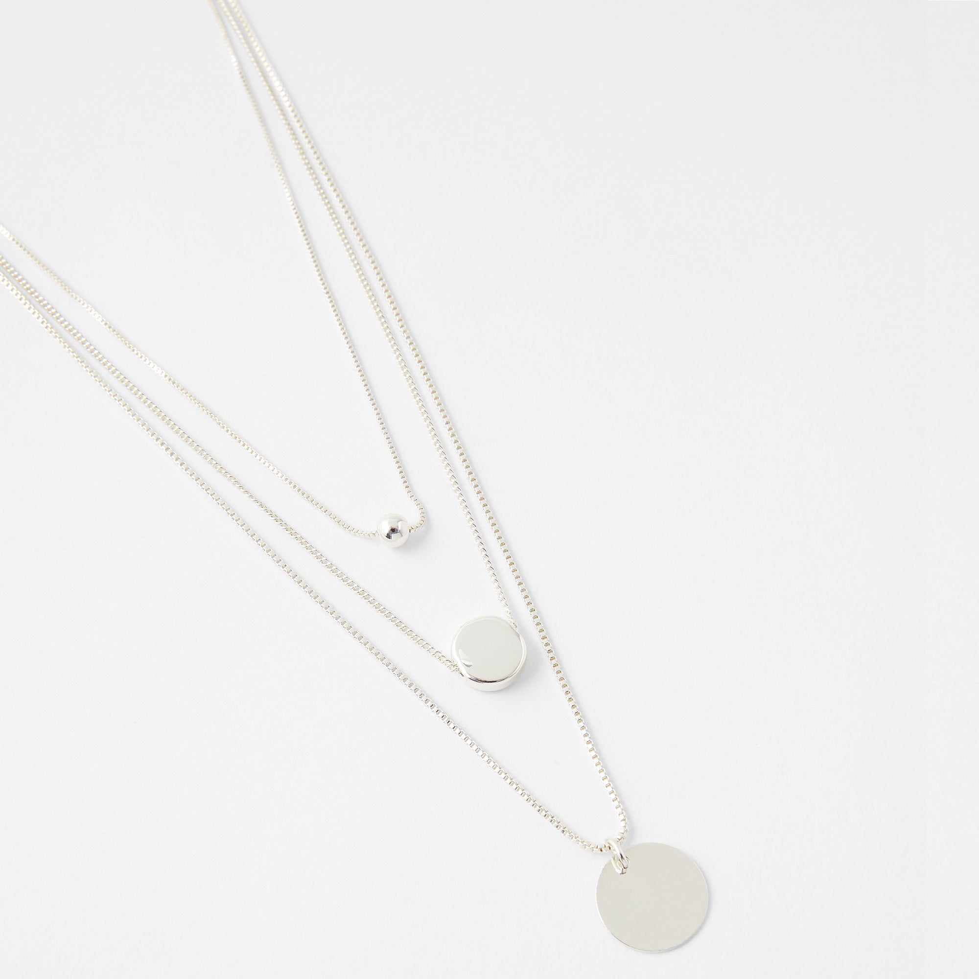 Accessorize London Discy Layered Necklace