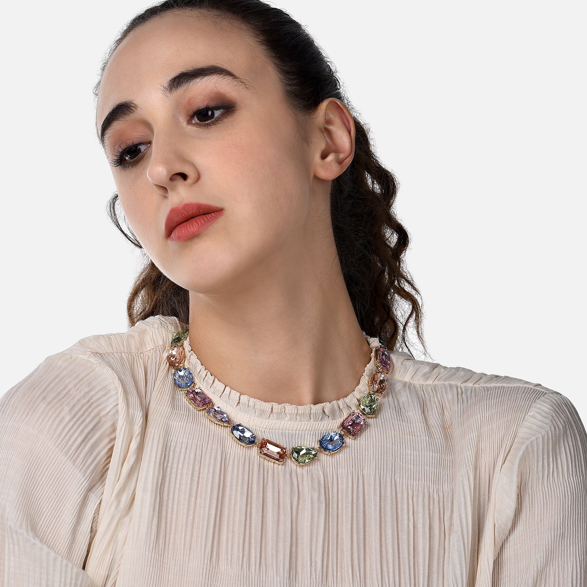 Accessorize London Ombre Gem Collar Accessorize India