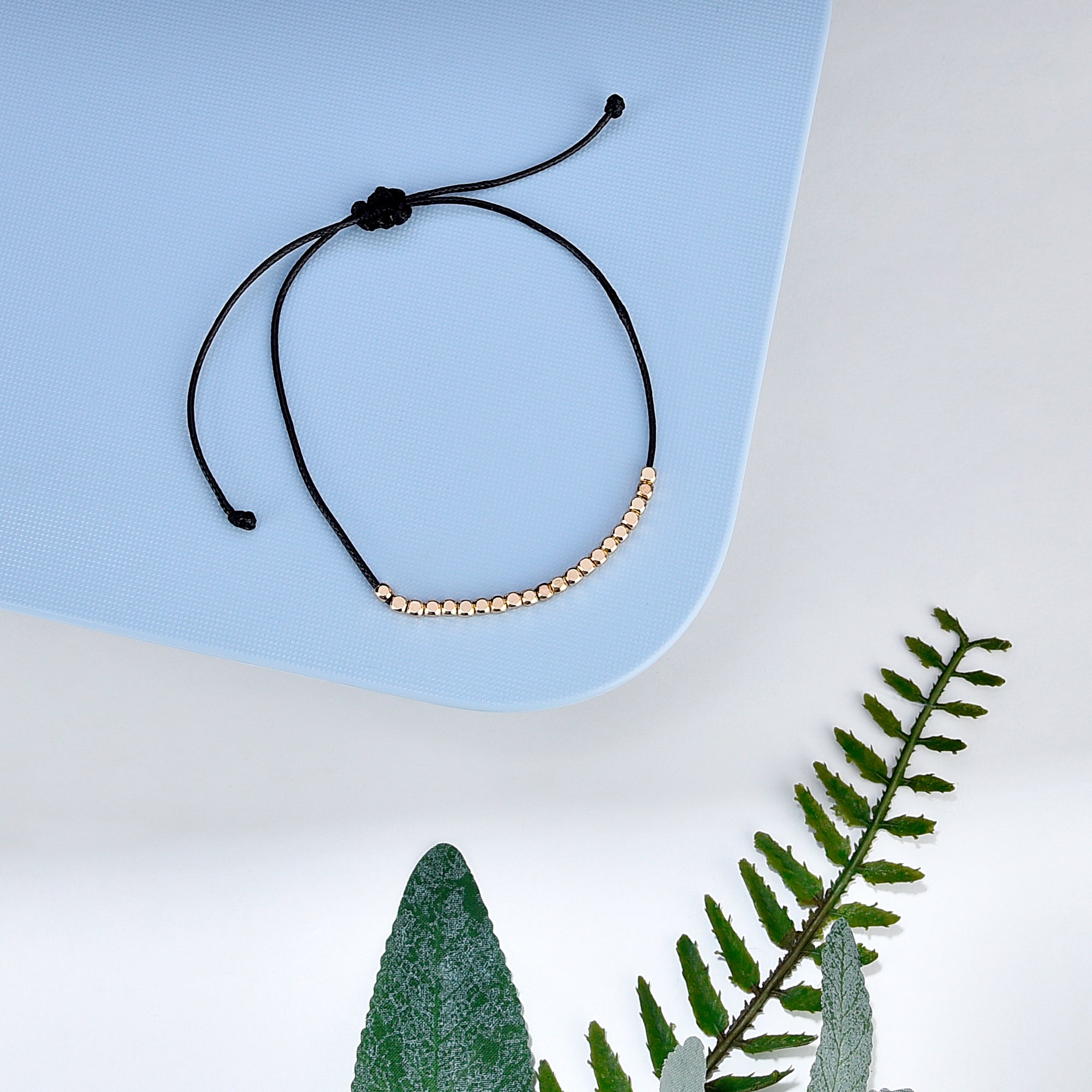 Accessorize London Gold Beads Friendship Bracelet