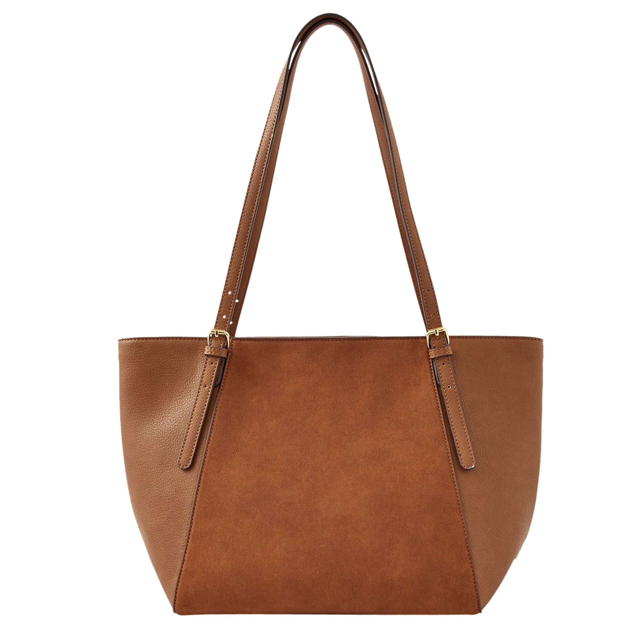 Accessorize London Women's Tan Leonie Work Bag Tote