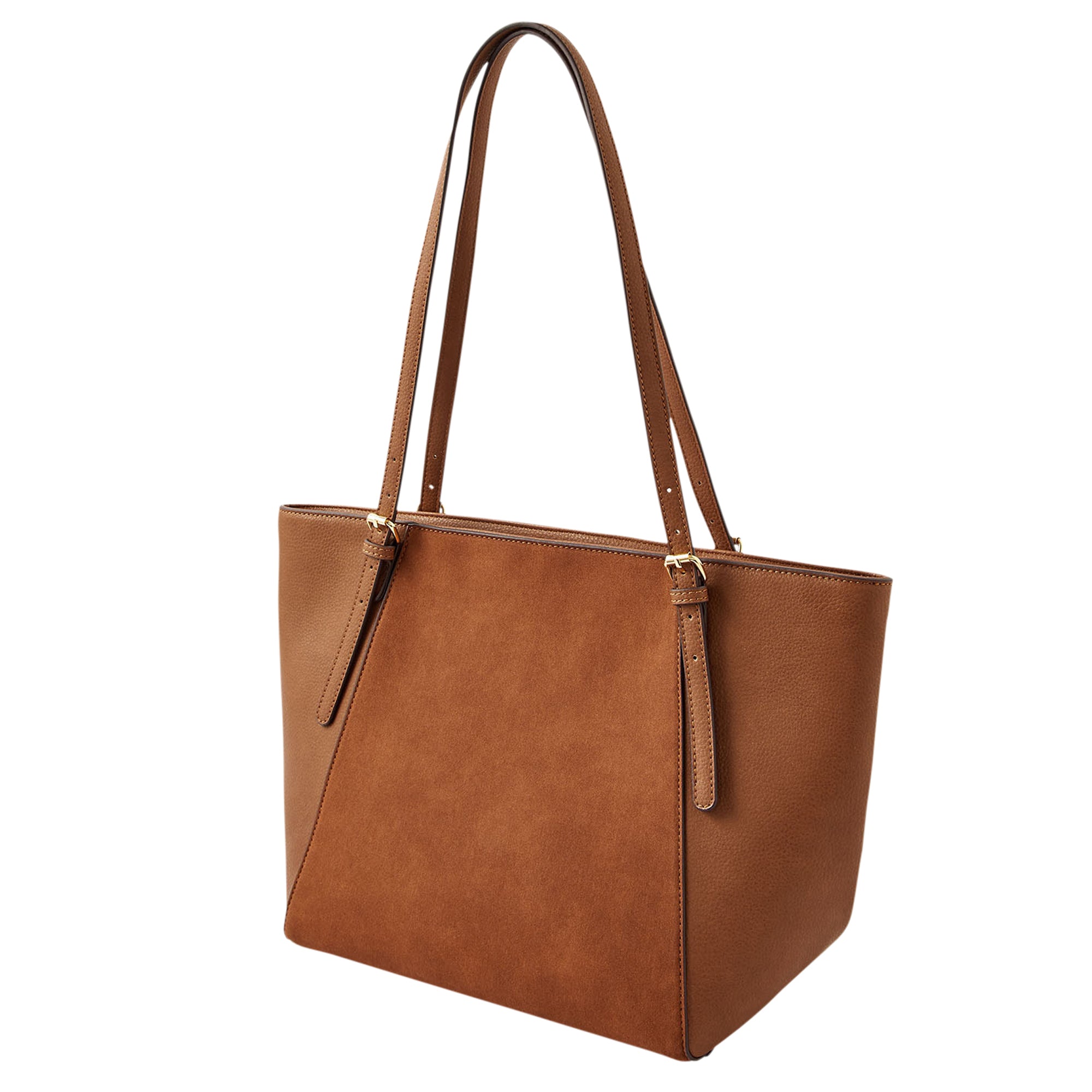 Accessorize London Women's Tan Leonie Work Bag Tote