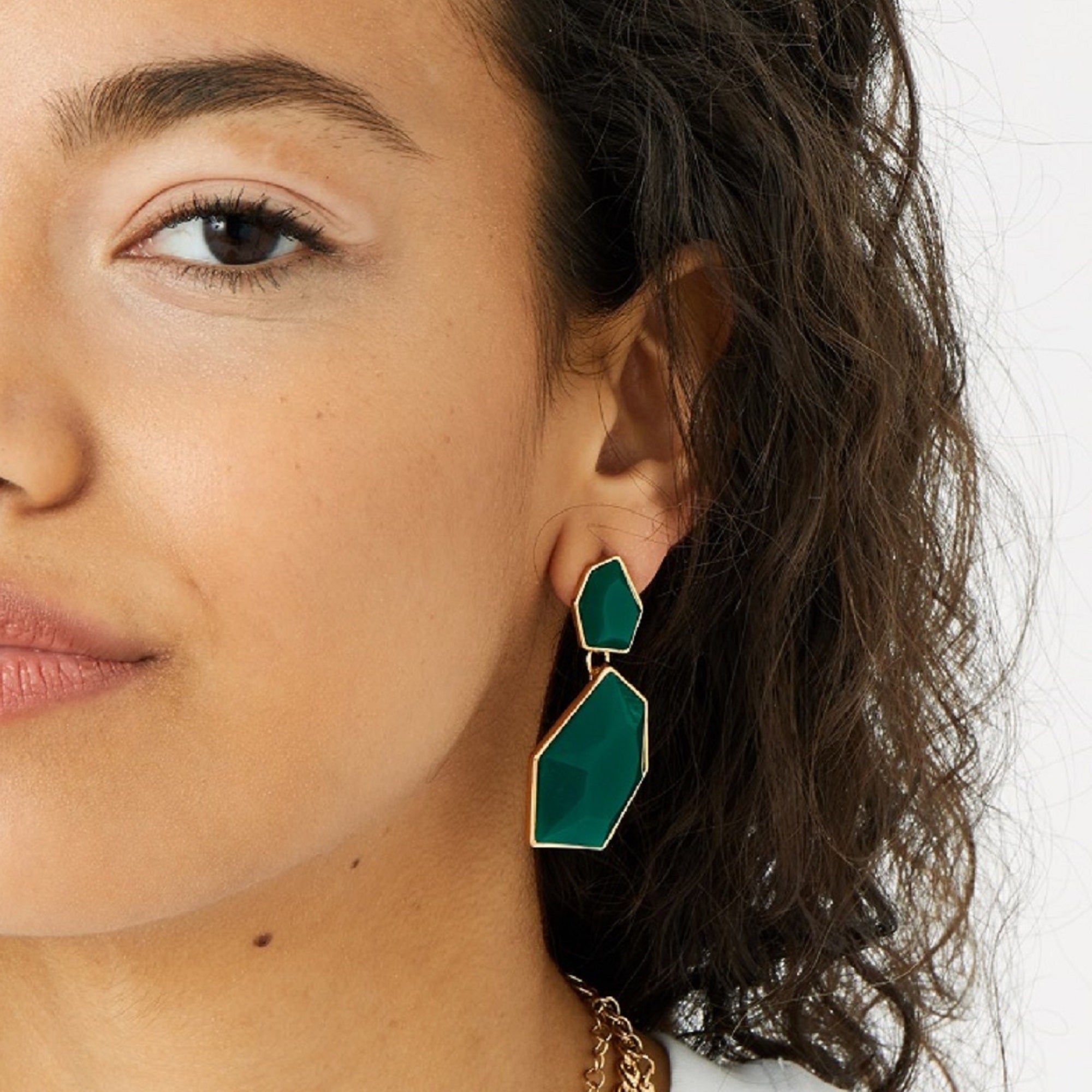 Accessorize London Women's Reconnected Statement Stone Earring